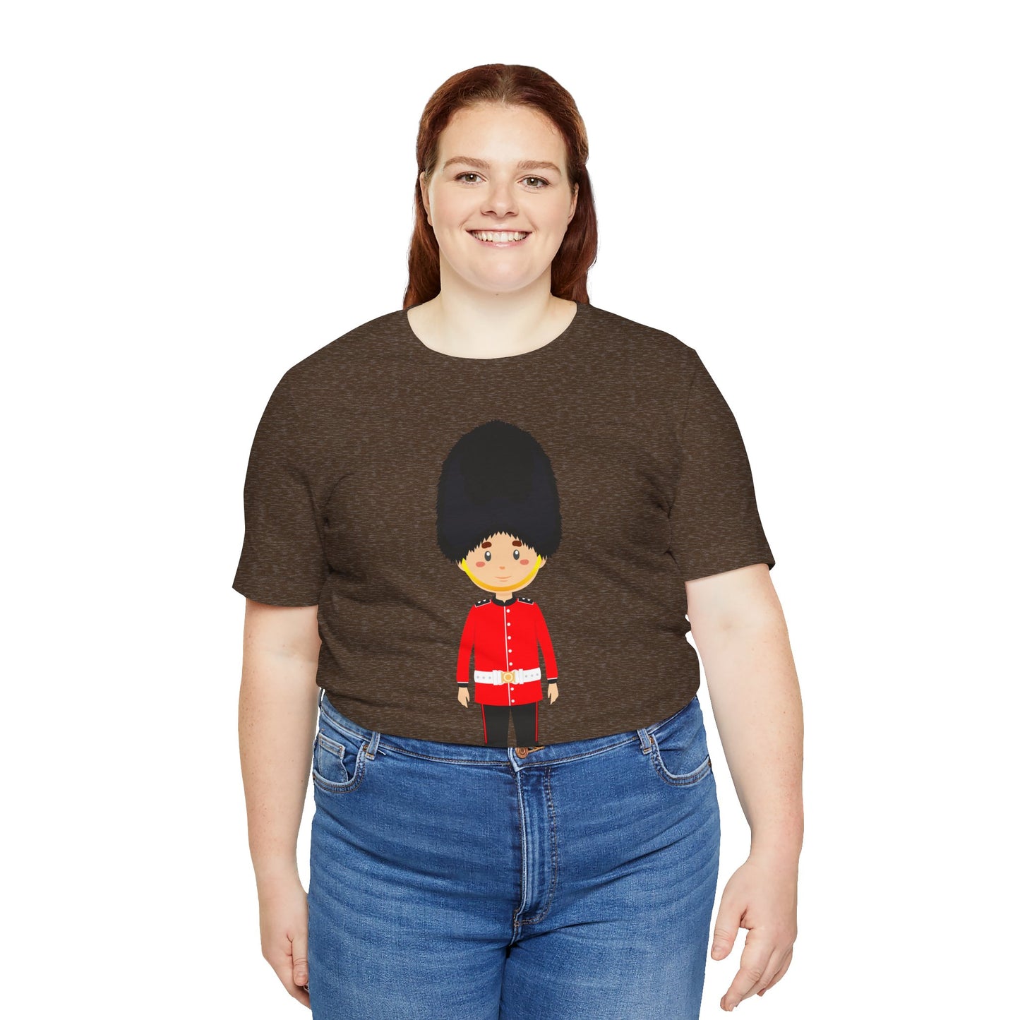 Unisex Jersey Short Sleeve Tee - Cornish Courage - Red Jackets of Bodmin