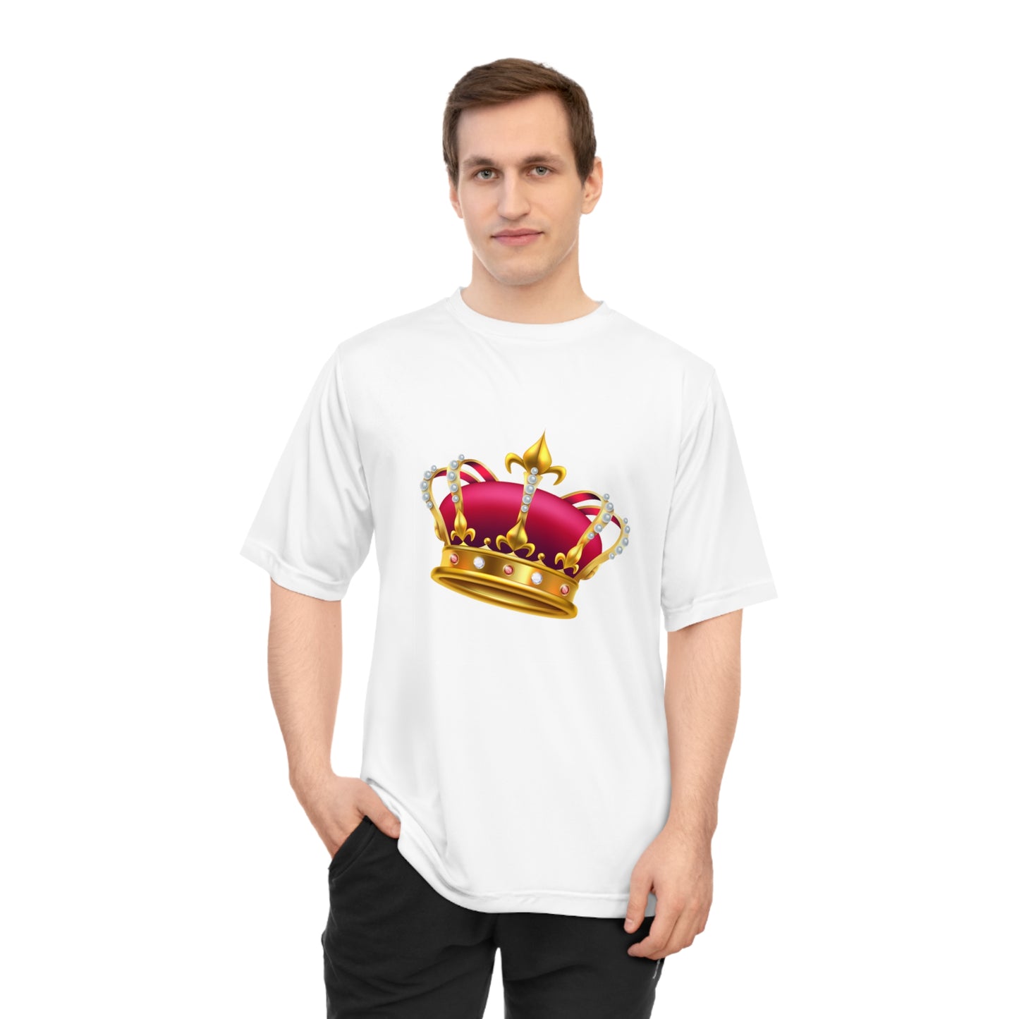 Unisex Zone Performance T-shirt - British Royal Crown
