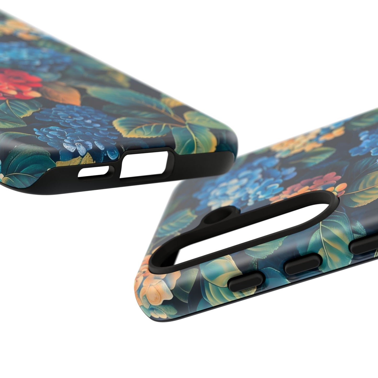 Floral Phone Case, Stylish Tough Case for Gardener Gift, Flower Lover Accessory, Pretty Floral Design, Protective Case