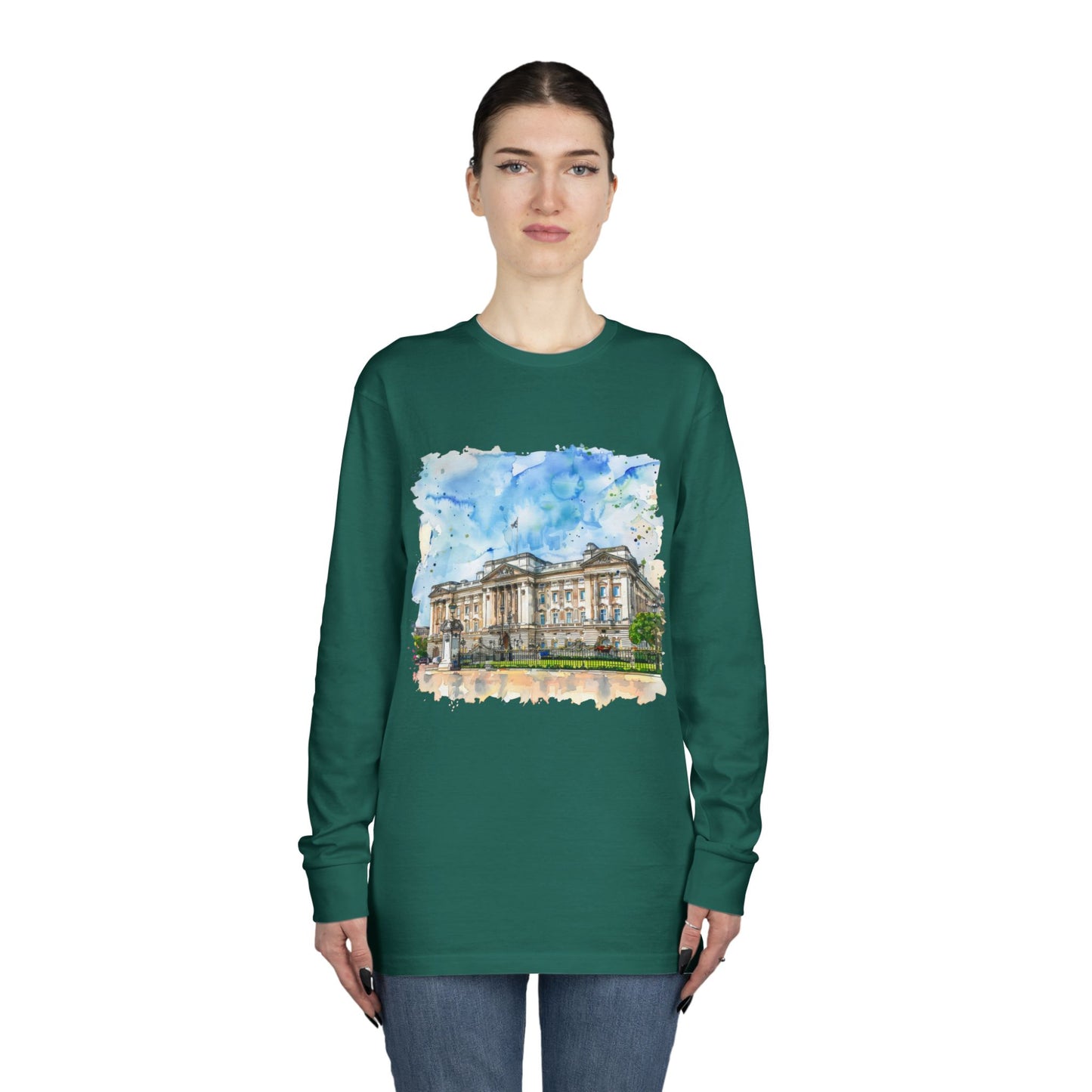 Long Sleeve Crewneck Tee - British Nature - Landscapes - Natural Beauty