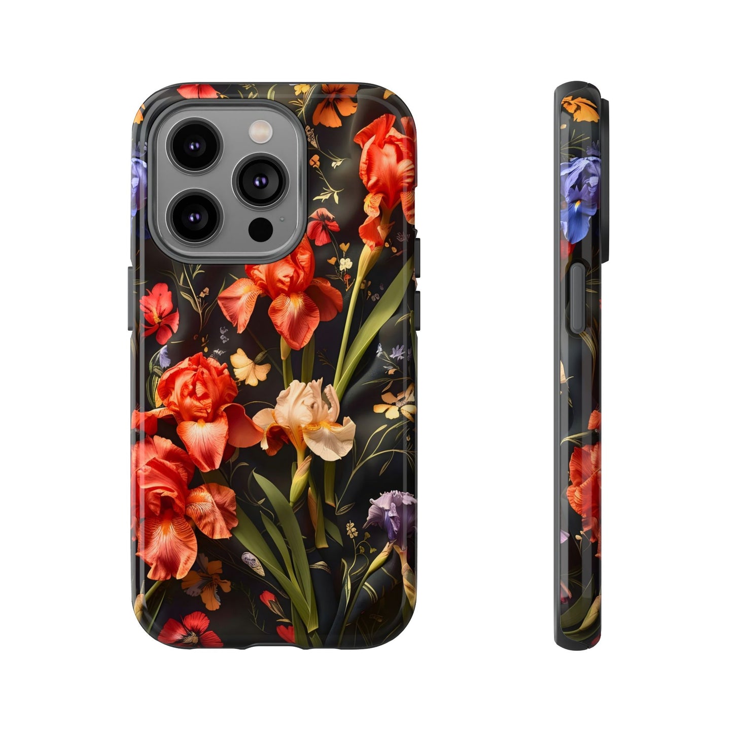 Floral Tough Case for Phone, Durable Protective Phone Cover, Gift for Flower Lovers, Phone Accessories, Spring Vibes