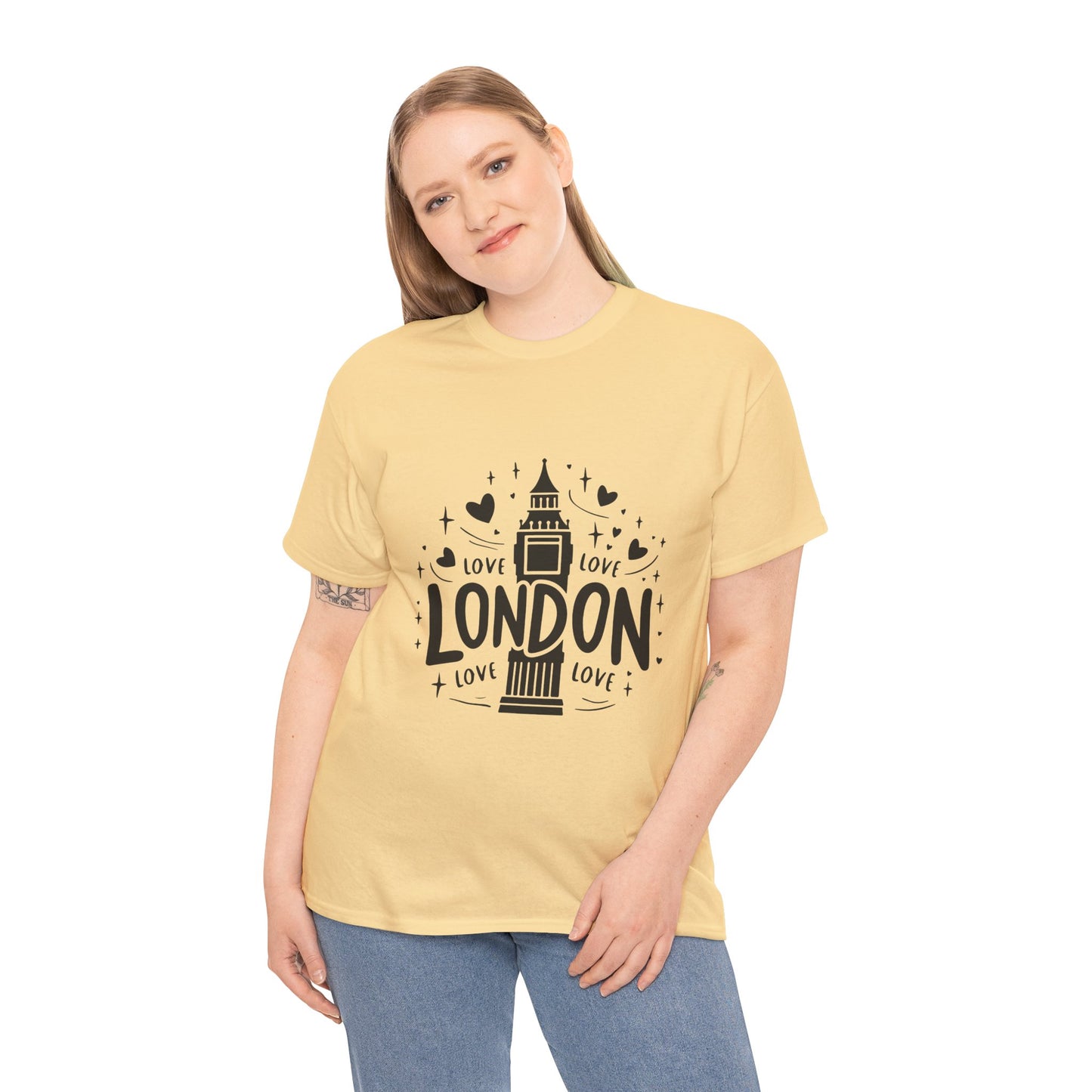Unisex Heavy Cotton Tee - Relaxing London