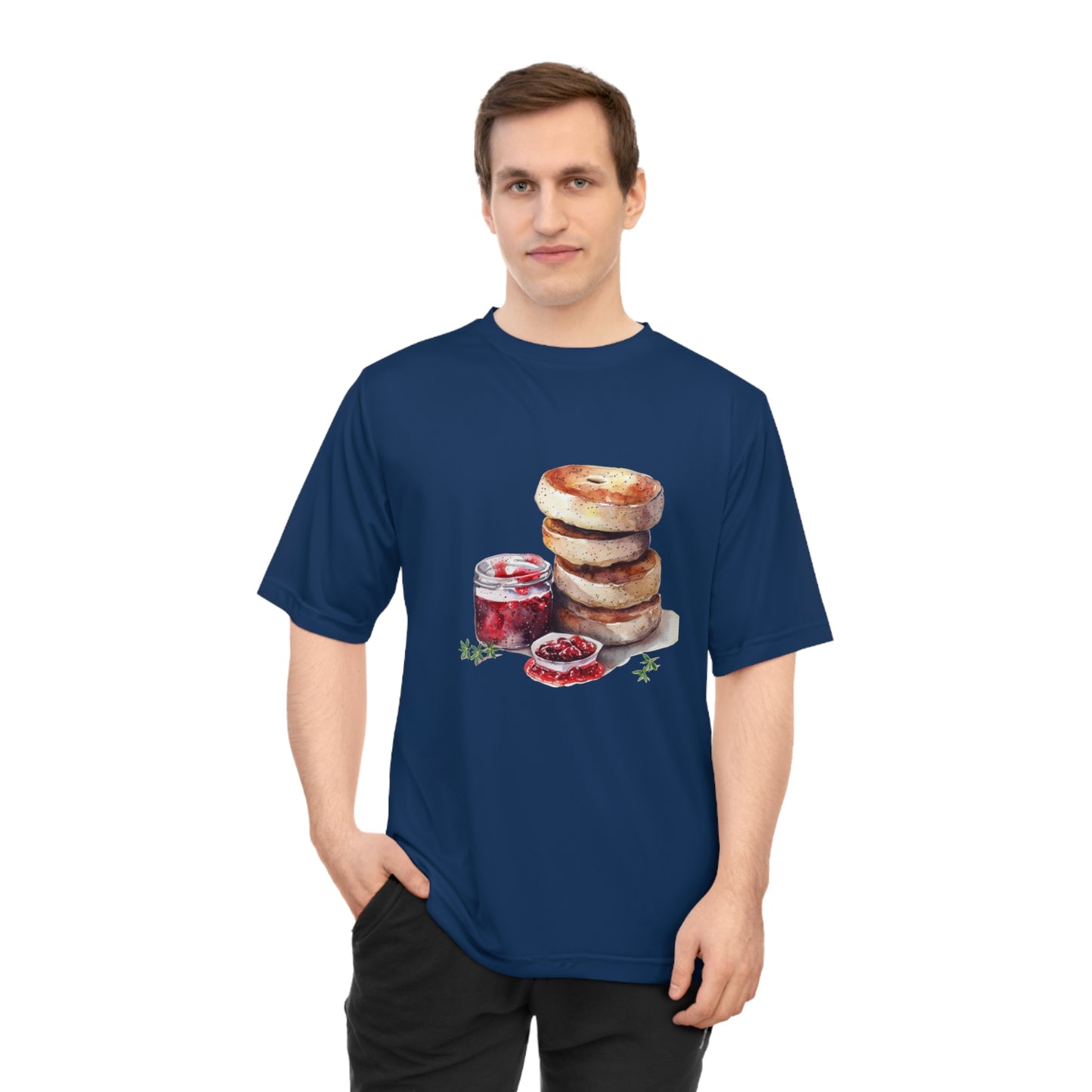 Unisex Zone Performance T-shirt - Britain on a Plate - Hearty Classics