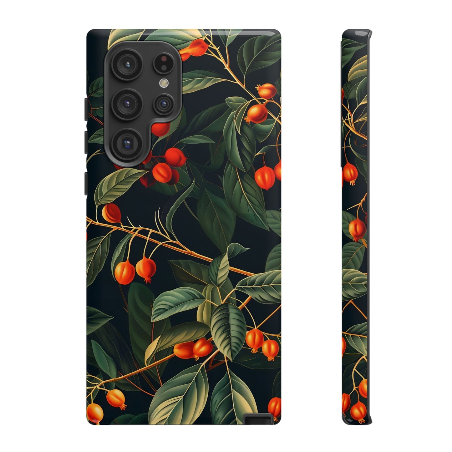 Tough Cases, Floral Phone Case, Nature-Inspired Tech, Unique Gift, Phone Accessory, Botanical Design, Fall Vibes
