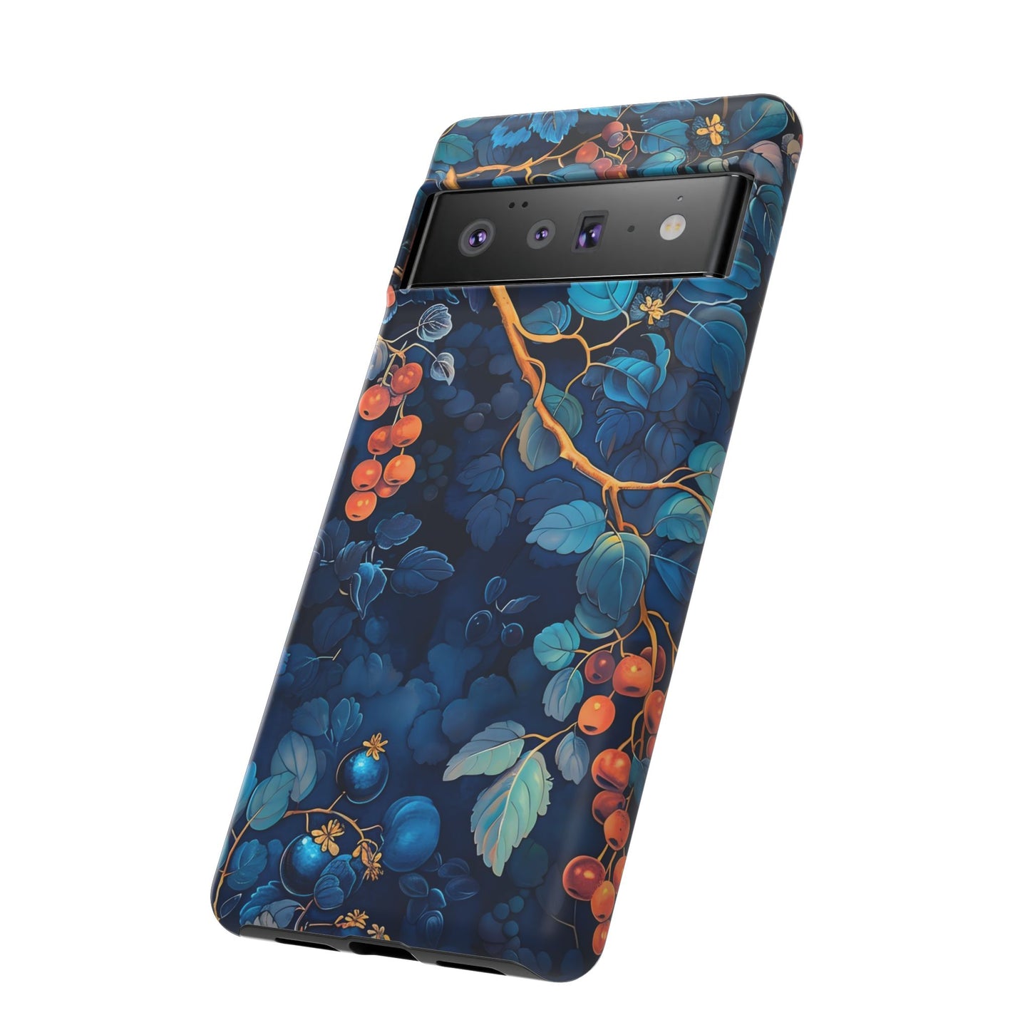 Artistic Phone Case with Floral Design, Tough Cases for iPhone, Nature-Inspired Accessory, Unique Gift for Her, Protective Cover