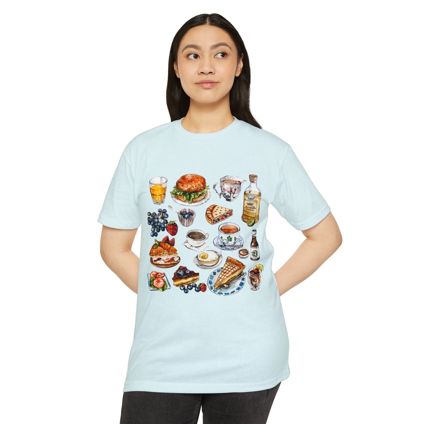 Unisex CVC Jersey T-shirt - Quintessential England - A Celebration of Icons