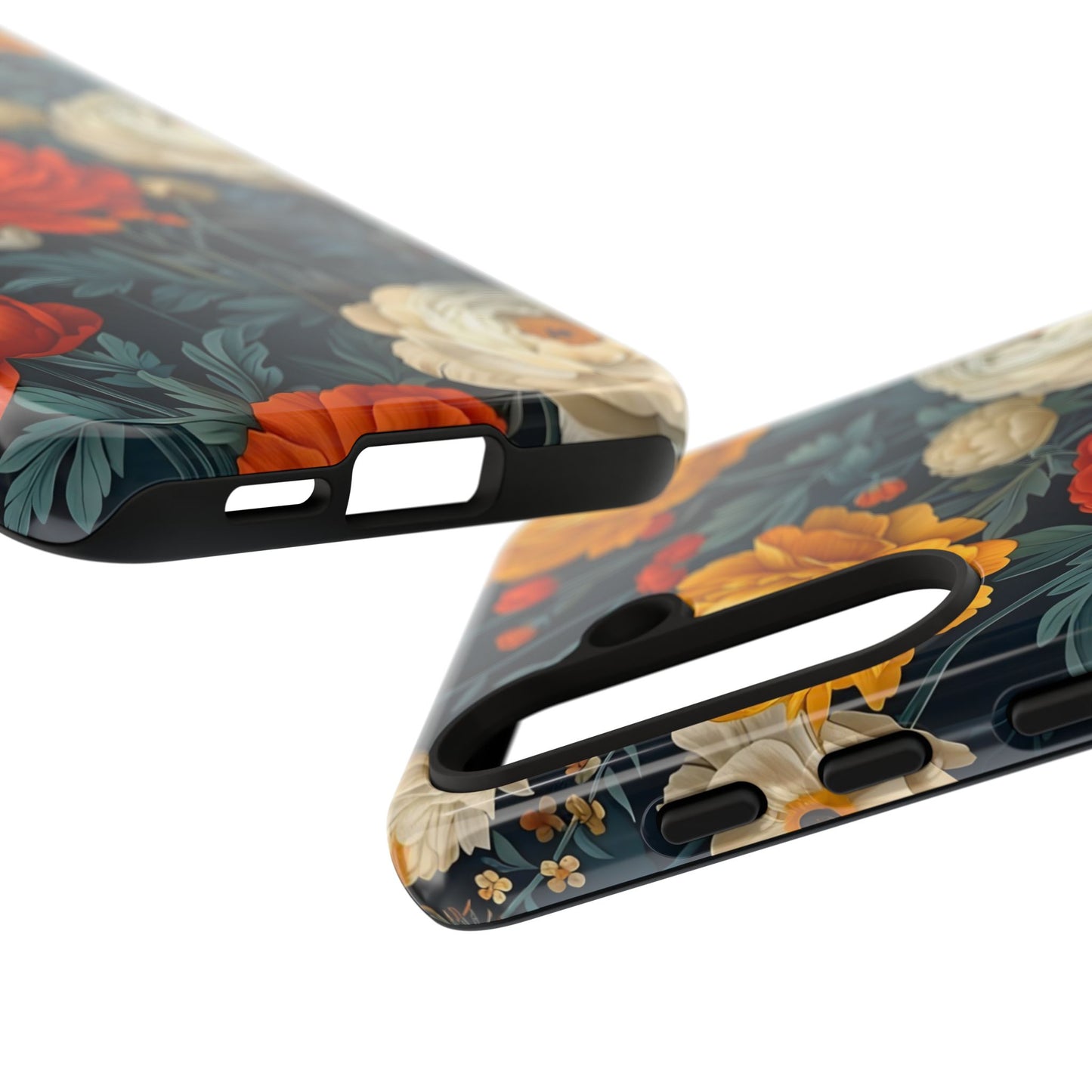 Floral Tough Case for Phones | Durable Floral Phone Cover, Boho Chic, Unique Gift for Her, Phone Protection, Flower Design