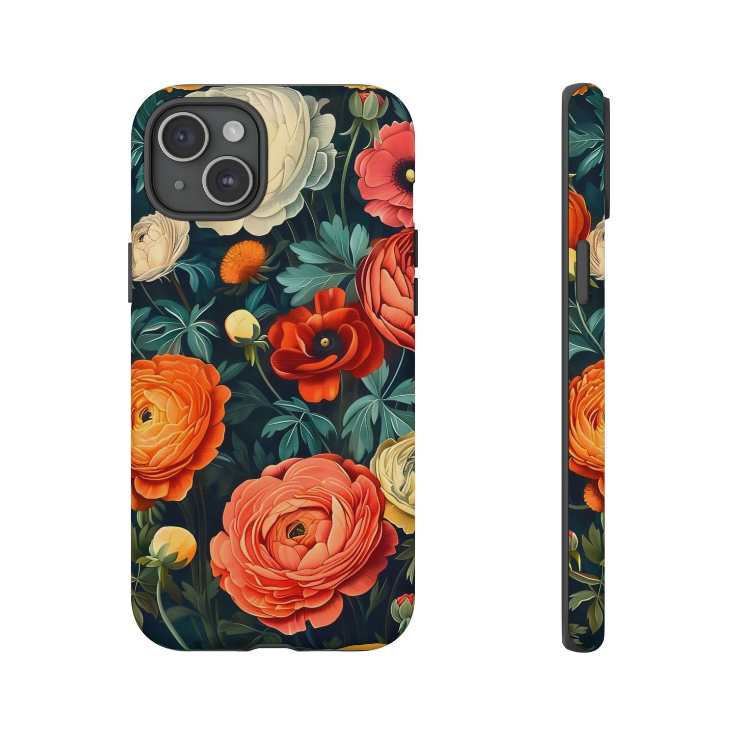 Floral Phone Case, Tough Cases - Stylish Protection, Gifts for Her, Nature Lover Decor, Floral Accessories