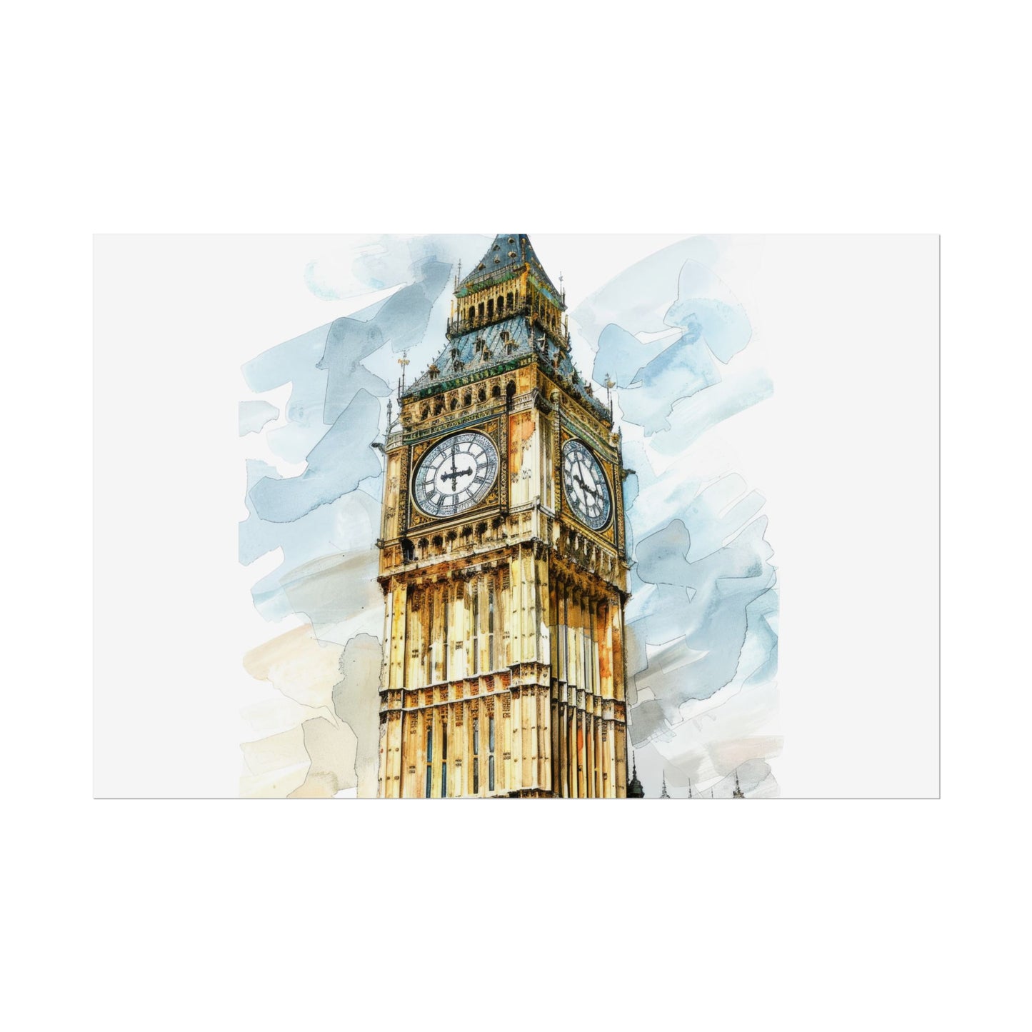 London Tower Rolled Posters