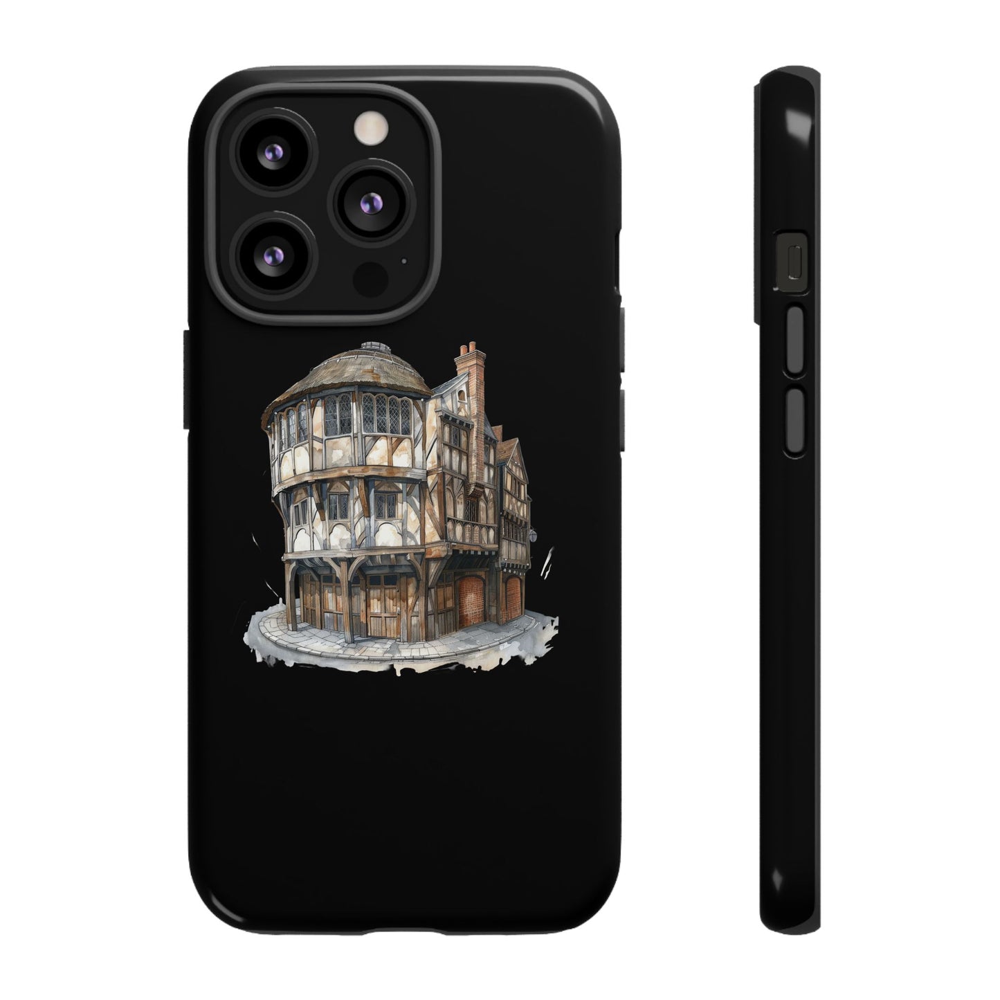 Stylish Phone Case featuring Unique Building Design, Art Lover Gift, Durable Phone Cover, Trendy Gadget Accessory, Unique Gift for Her