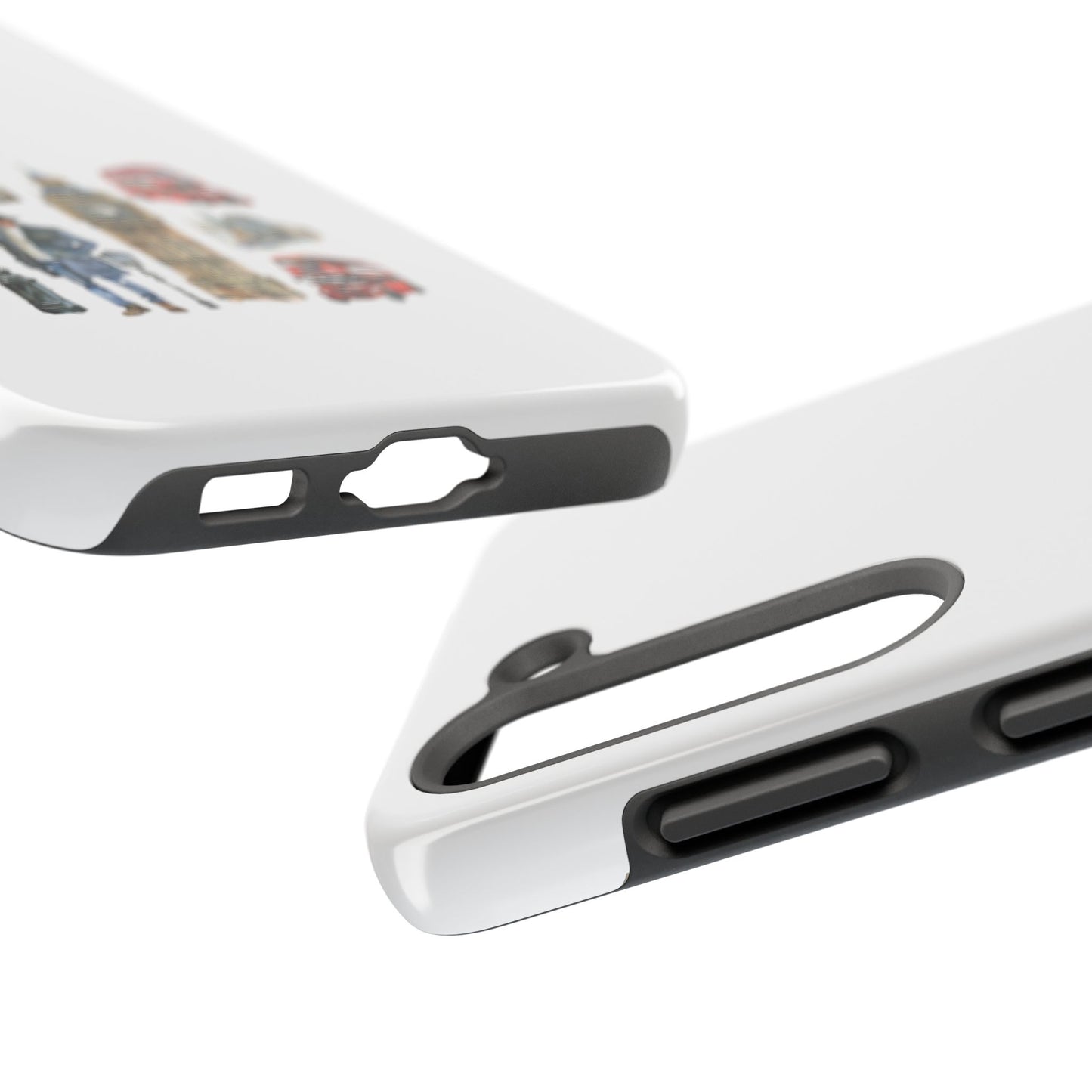 London Scene Tough Phone Case - Durable Protection with Iconic UK Landmarks