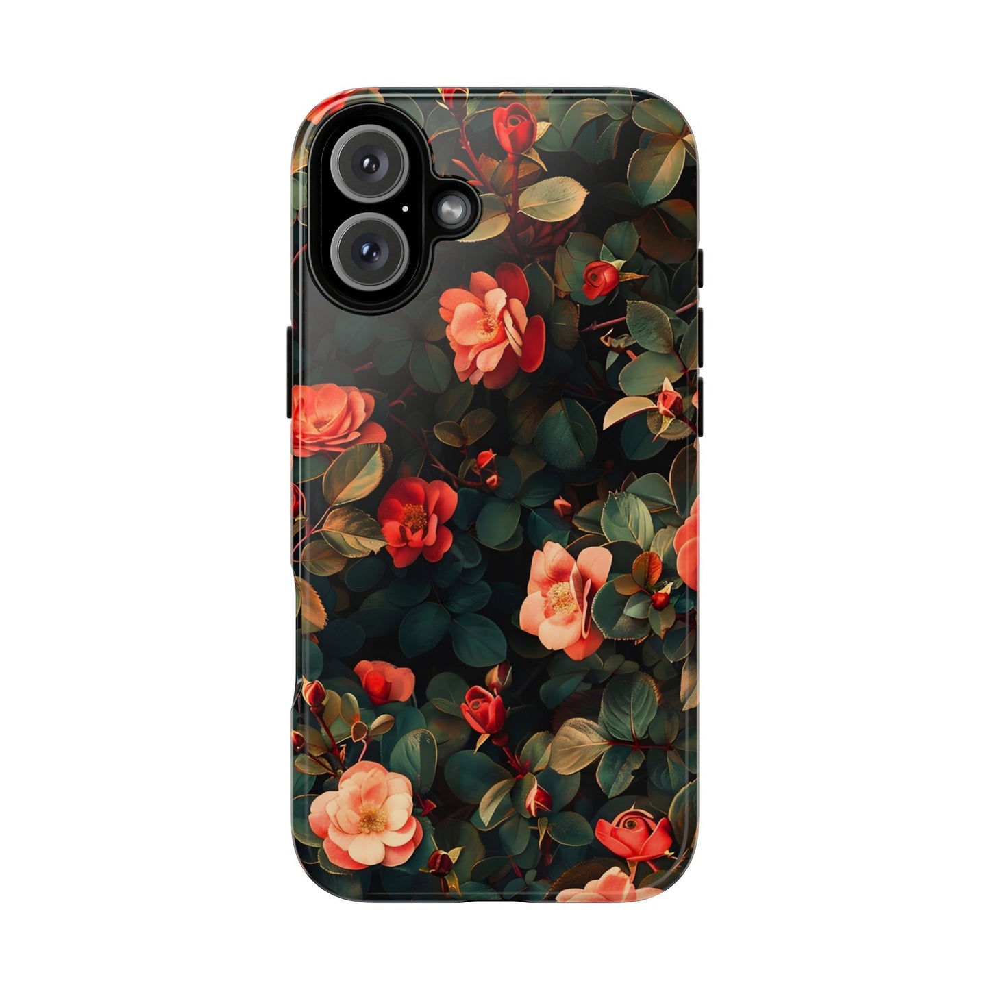 Floral Phone Case - Elegant Floral Design, Tough Protective Case, Perfect Gift for Her, Trendy Phone Accessories, Mother’s Day, Birthday