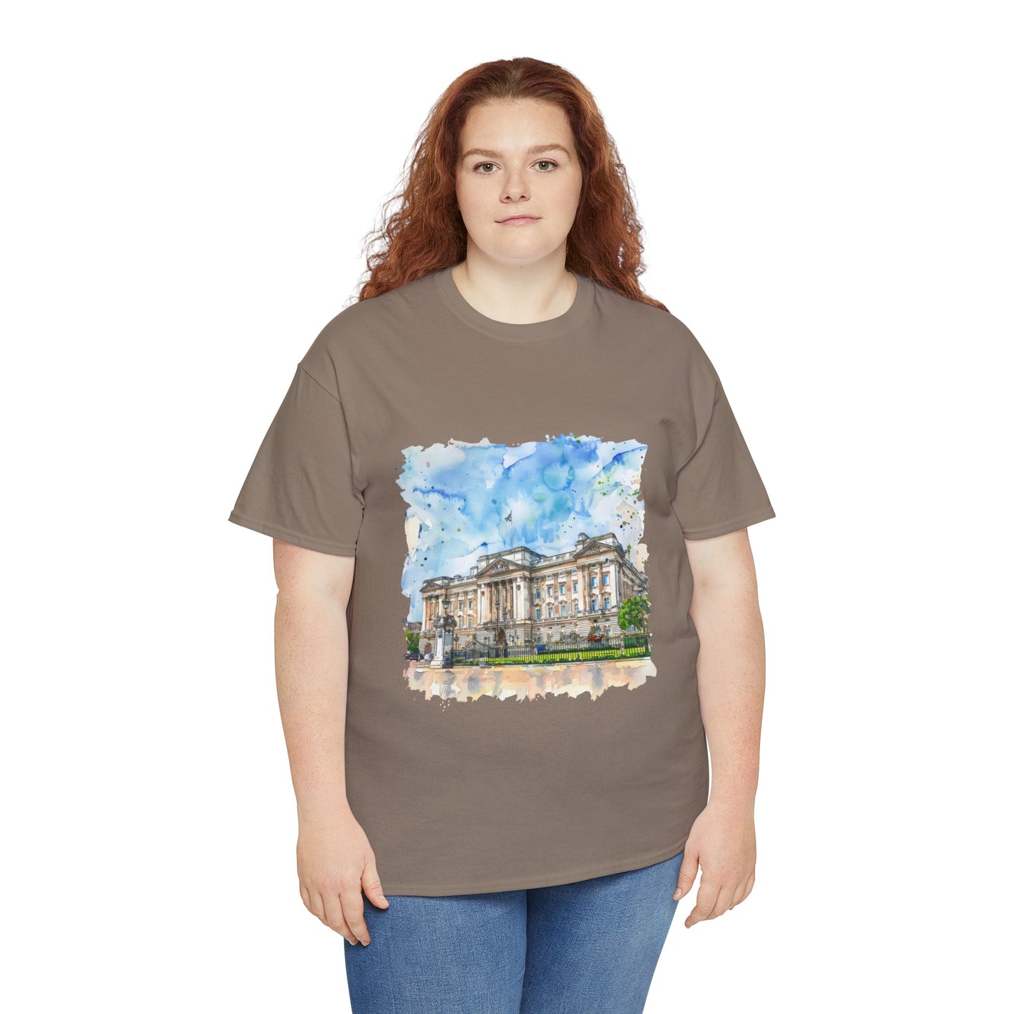 Unisex Heavy Cotton Tee - England Aesthetics - Embracing Classic British Charm and Style