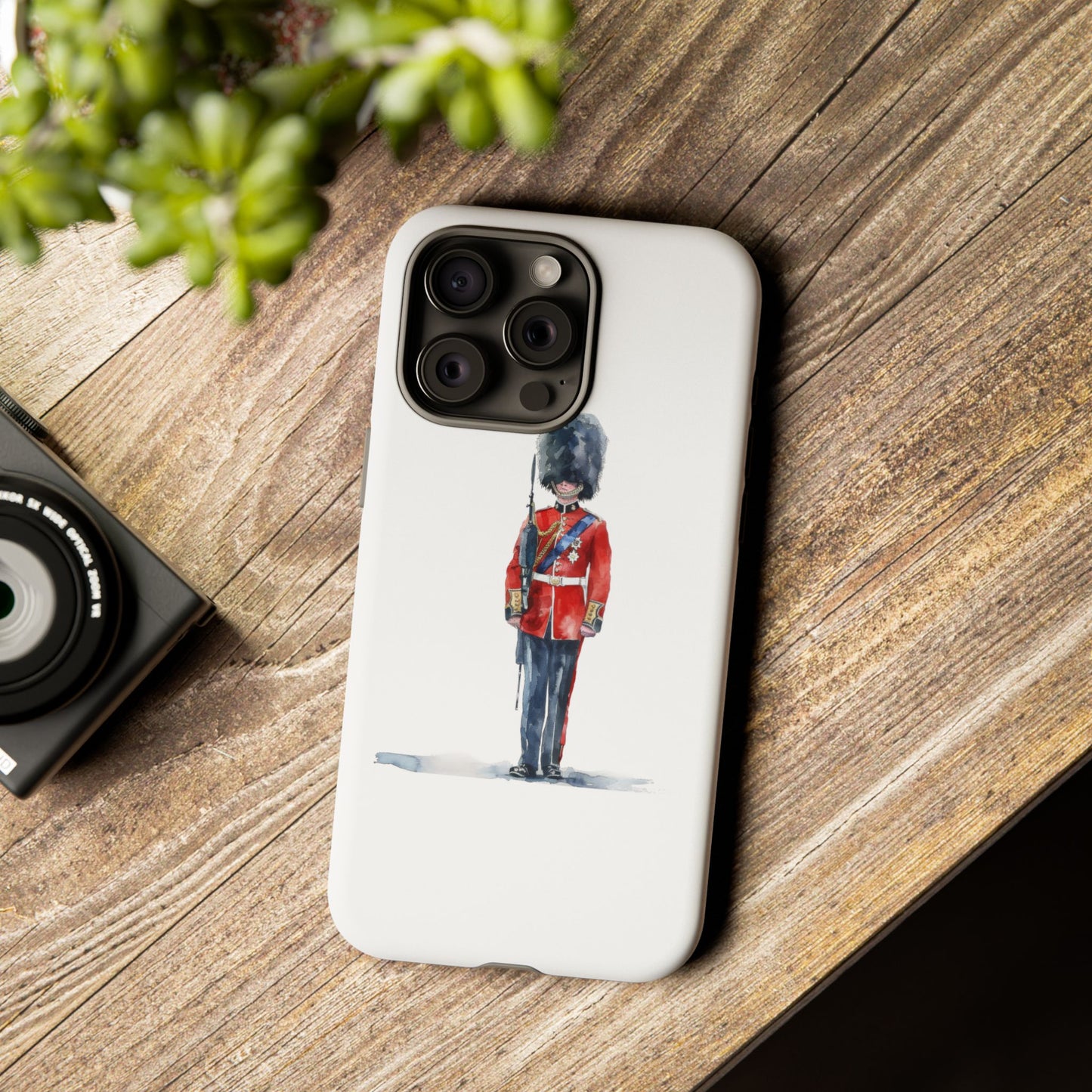 British Royal Guard Phone Case - Tough Cases, Unique Phone Cover, Gift for Her, Cute Accessory, British Soldier Design