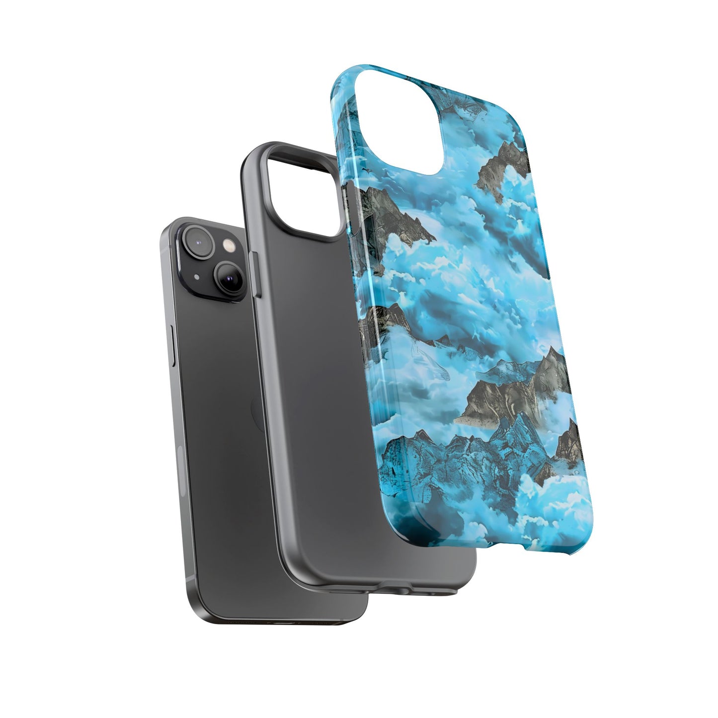 Mountain Wave Phone Case - Adventure Gear, Outdoor Gifts, Stylish Cases, Trendy Accessories, Nature Lovers