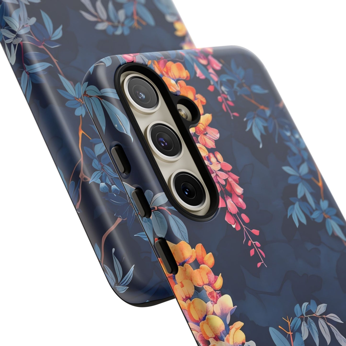 Floral iPhone Case, Tough Phone Cover, Gift for Her, Nature Lover Accessory, Spring Decor, Unique Floral Design