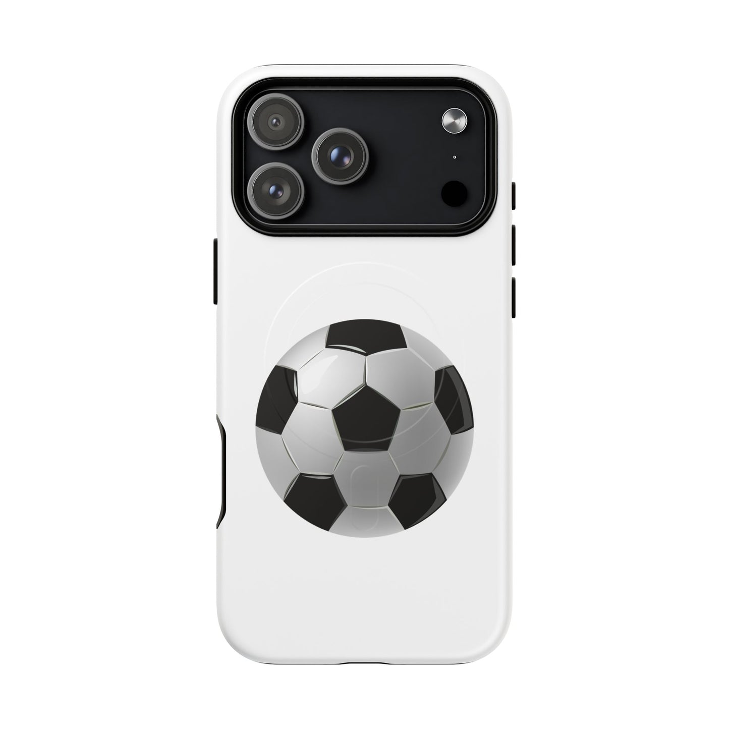 Durable Soccer Phone Case for Sports Lovers, Magnetic Phone Cover, Gift for Athletes, Soccer Fan Accessory, Sports Team Merchandise
