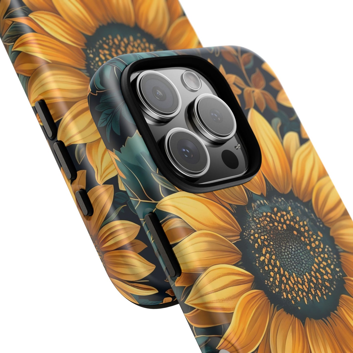 Sunflower Phone Case - Bright Floral Design, Stylish Tough Cover for Sunflower Lovers, Gift for Plant Enthusiasts, Mom Gift, Nature Lovers