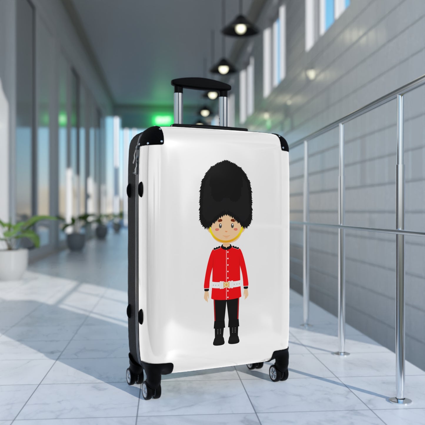 Cute Cartoon Guard - Suitcase