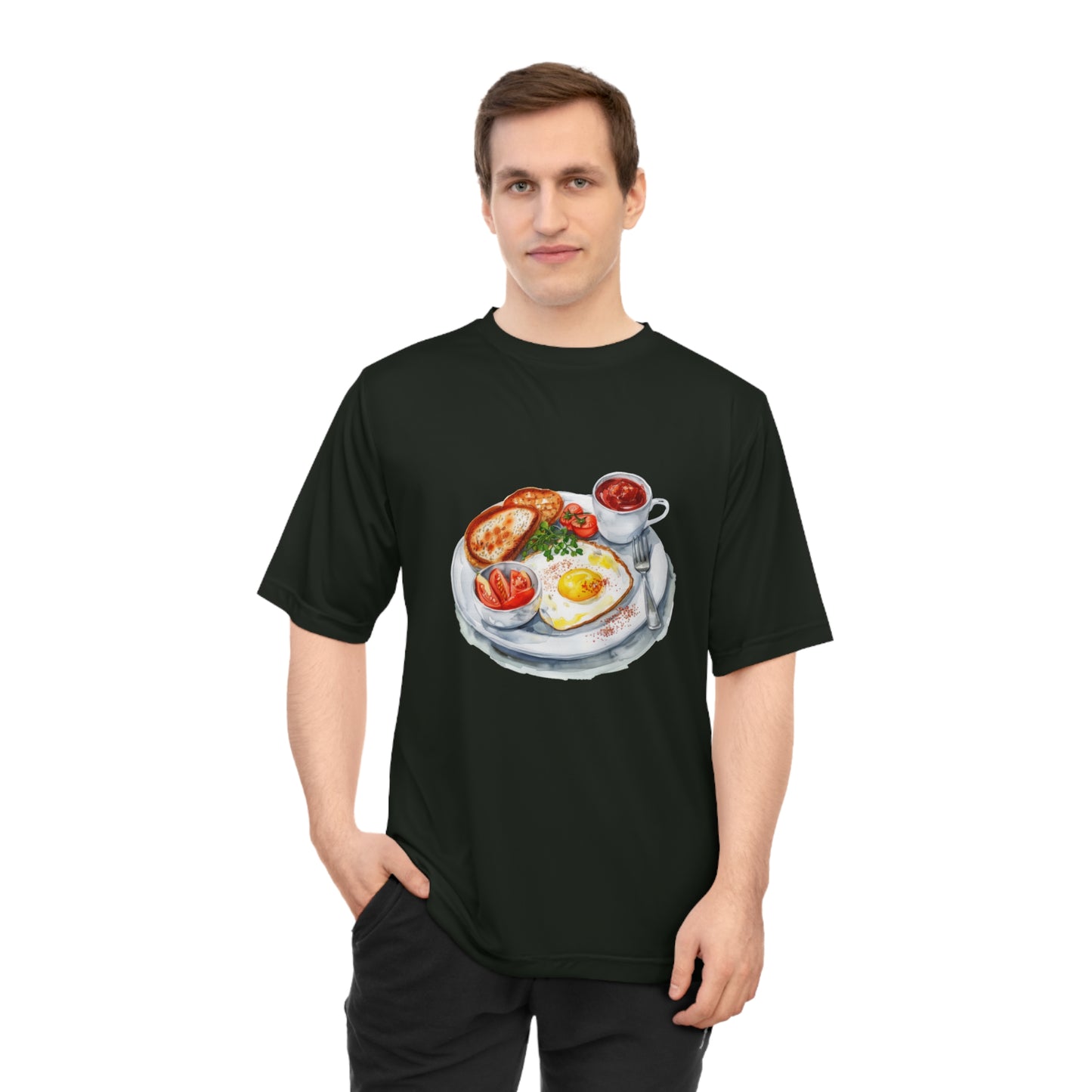 Unisex Zone Performance T-shirt - Savory Classics and Traditional Delights