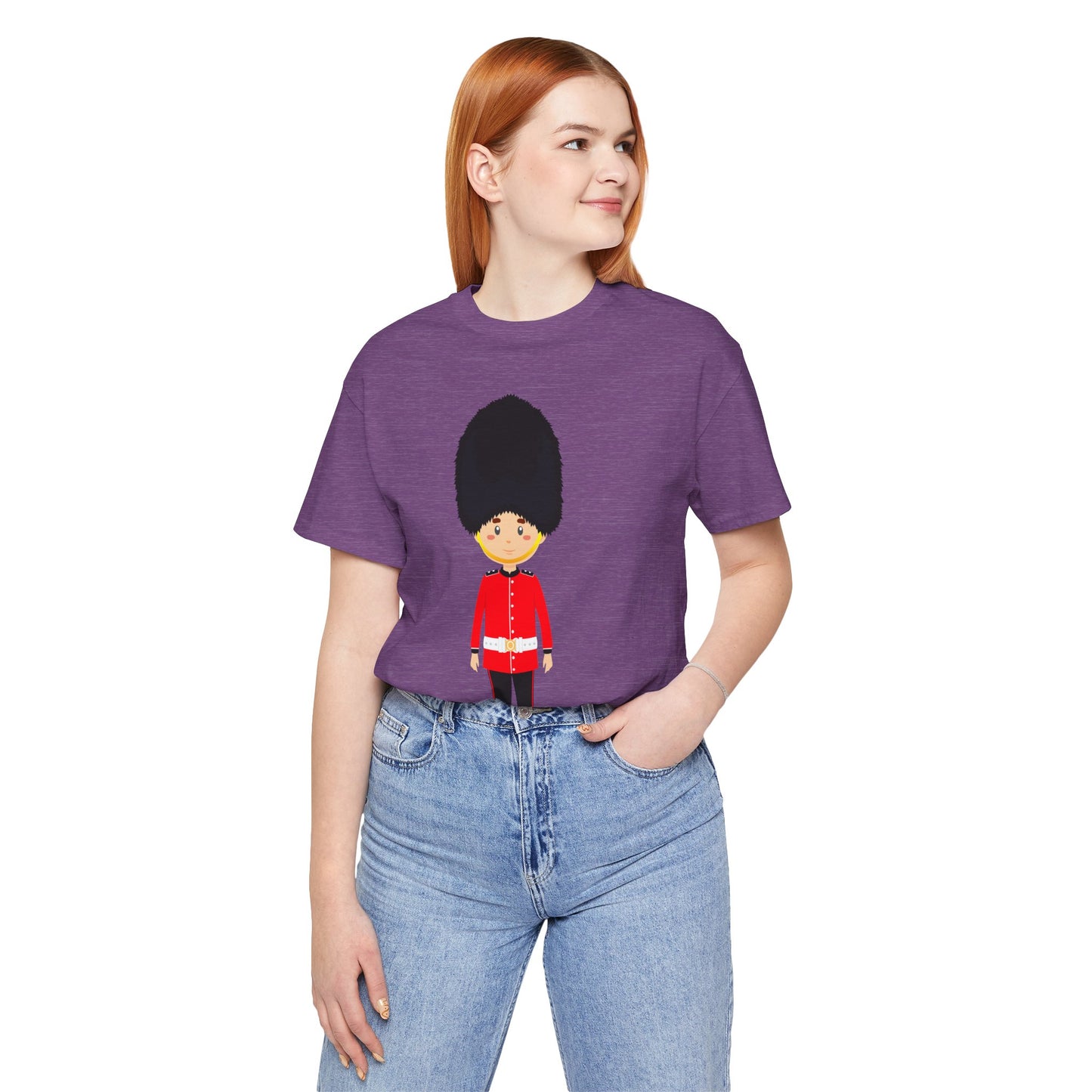 Unisex Jersey Short Sleeve Tee - Cornish Courage - Red Jackets of Bodmin