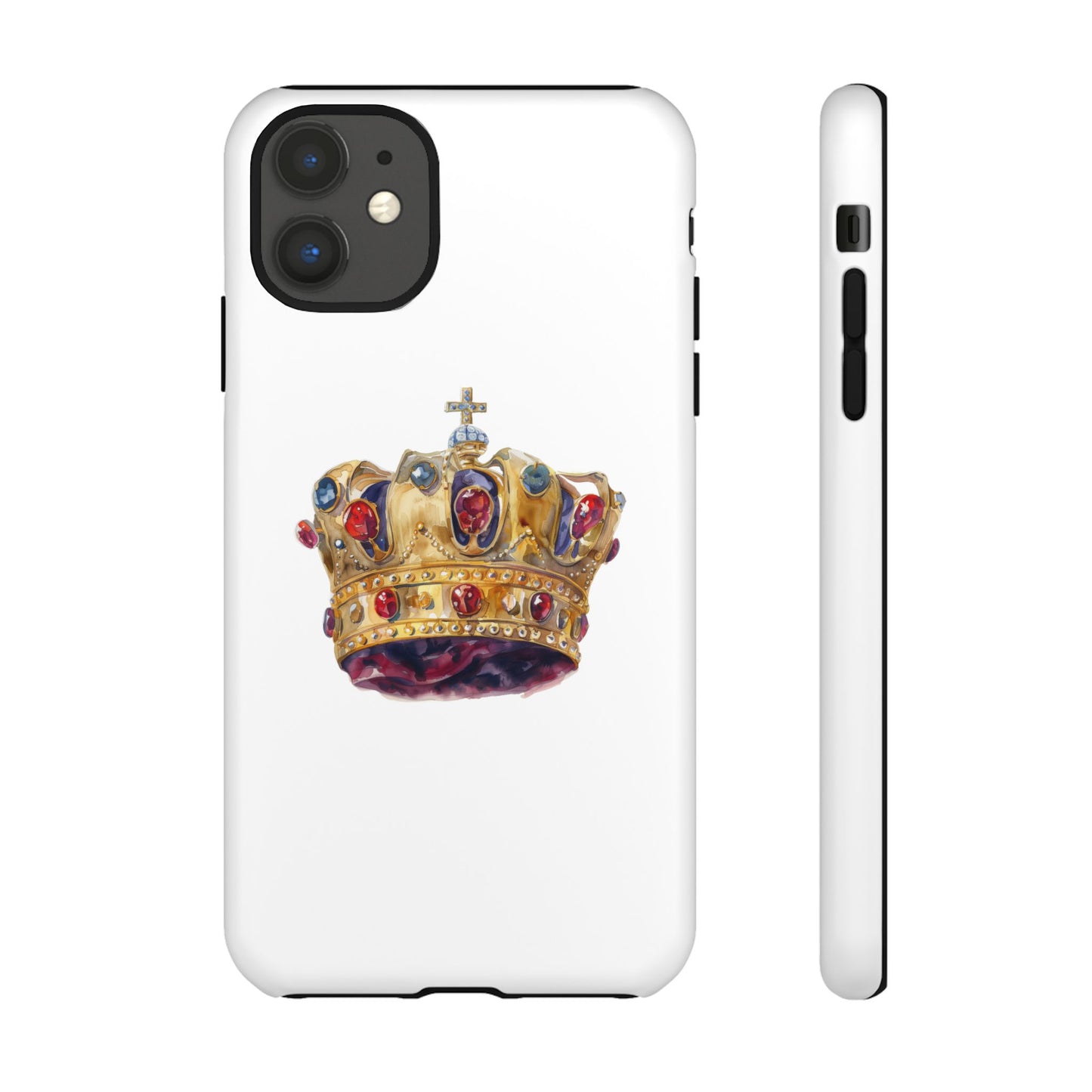 Royal Crown Phone Case | Tough Phone Cases, Stylish Accessories, Gift for Her, Birthday Present, Royalty Vibe