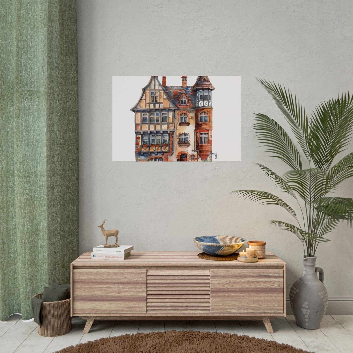 Artistic Rolled Posters