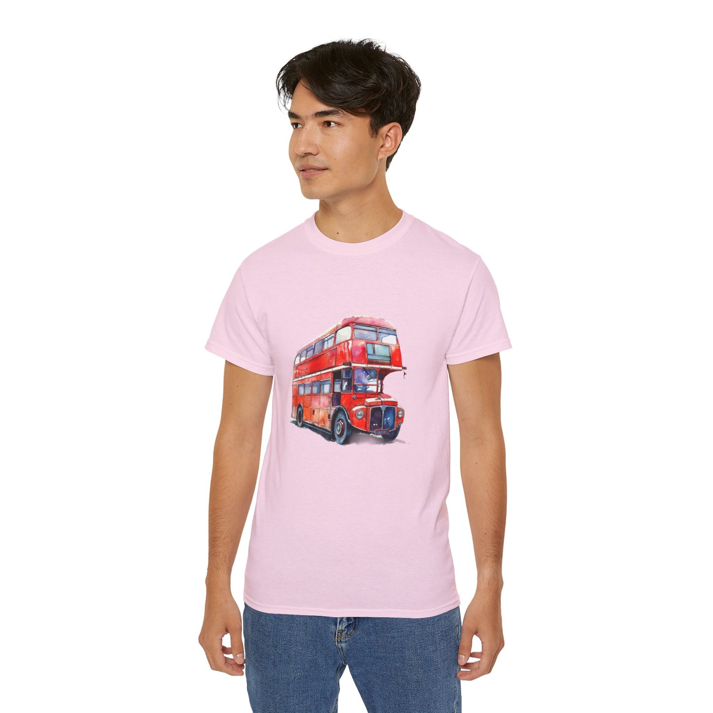 Unisex Ultra Cotton Tee - London Transport English Bus