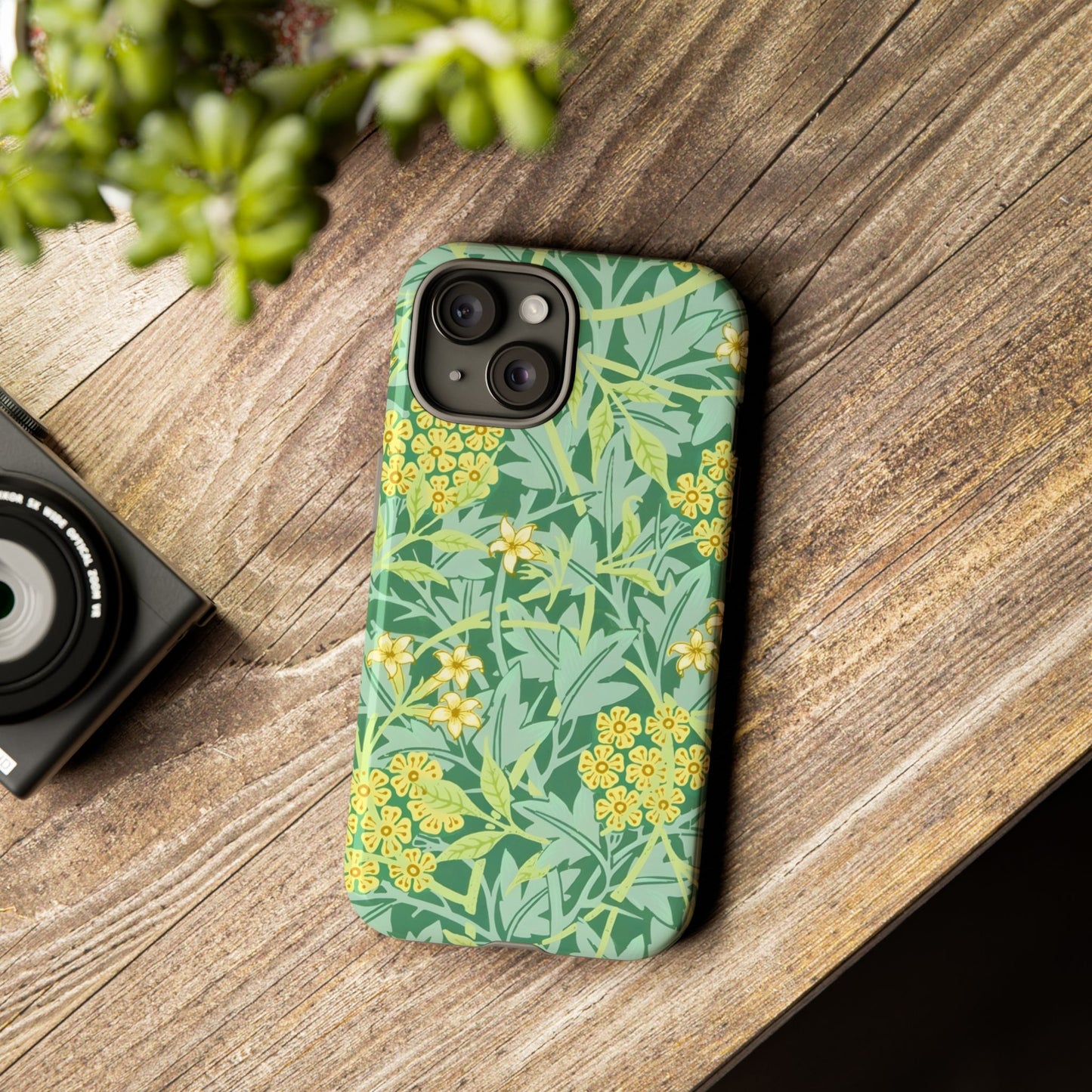 Tough Cases Organic Floral Phone Case, Stylish iPhone Cover, Eco-Friendly Gift, Nature Lover Accessory, Spring Decor, Unique Phone Protector