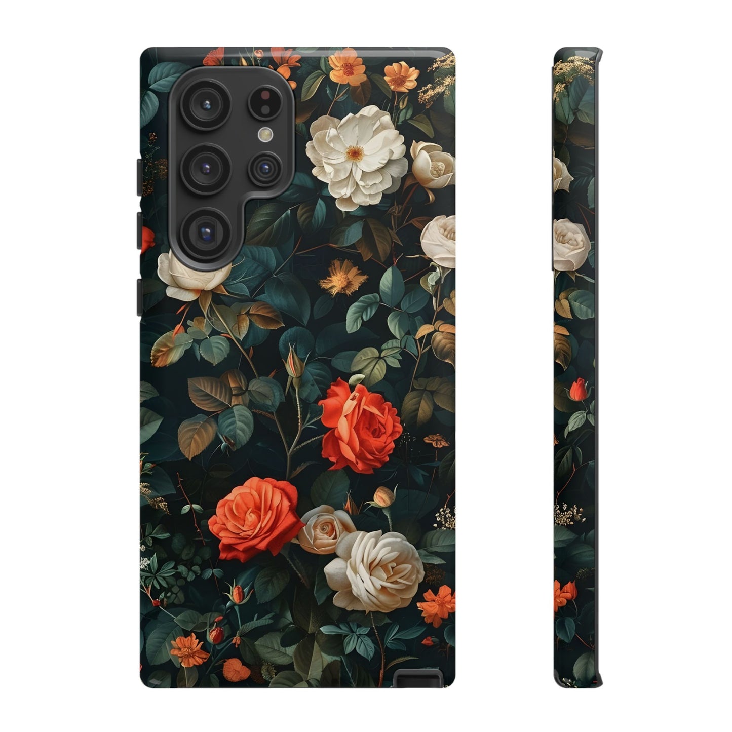 Floral Phone Case | Tough Cases with Elegant Design | Gift for Her, Mother's Day, Birthdays, Personalized, Trendy Tech Accessories