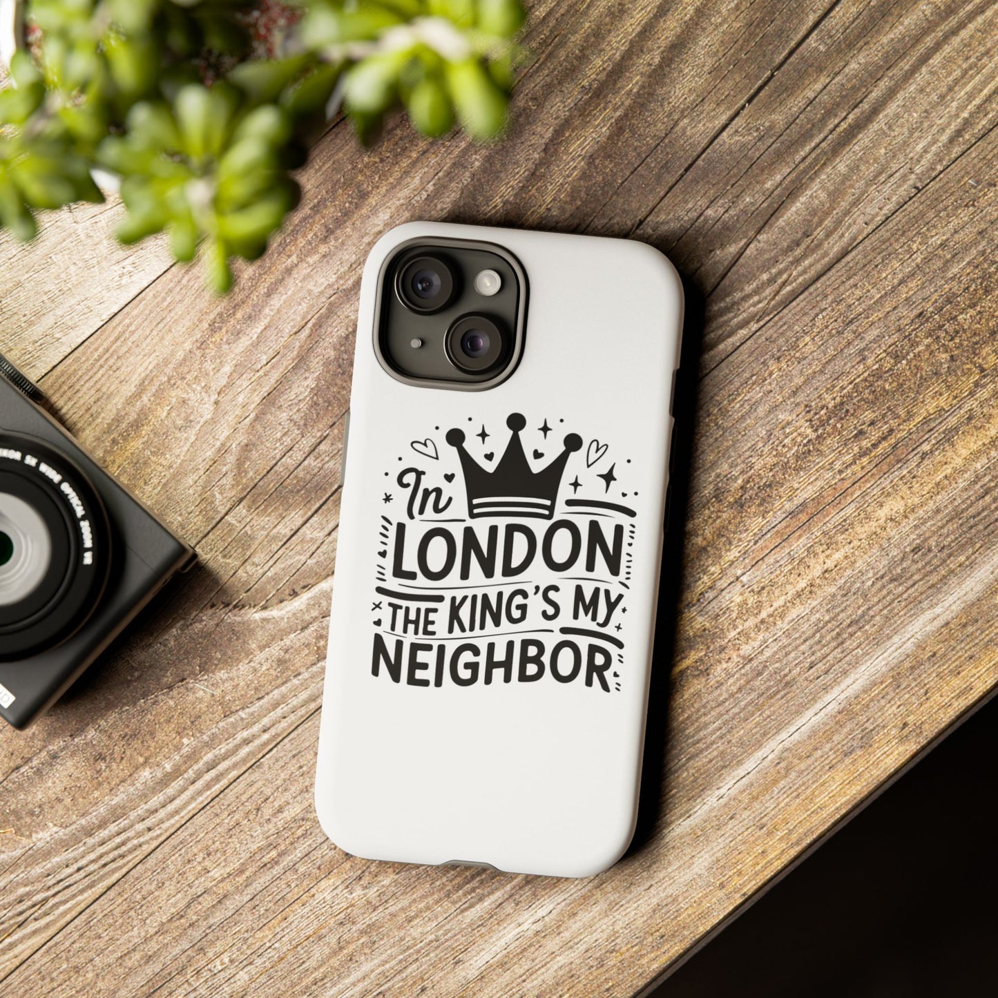 London's Neighbour Phone Case | Royalty Design for Travelers, Gifts for Friends, British Souvenir, Phone Accessory, Stylish Protection