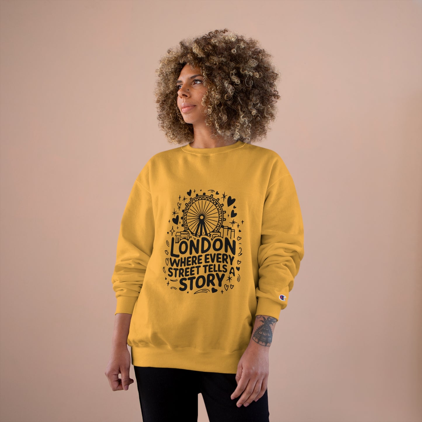Champion Sweatshirt - London where every street tells story