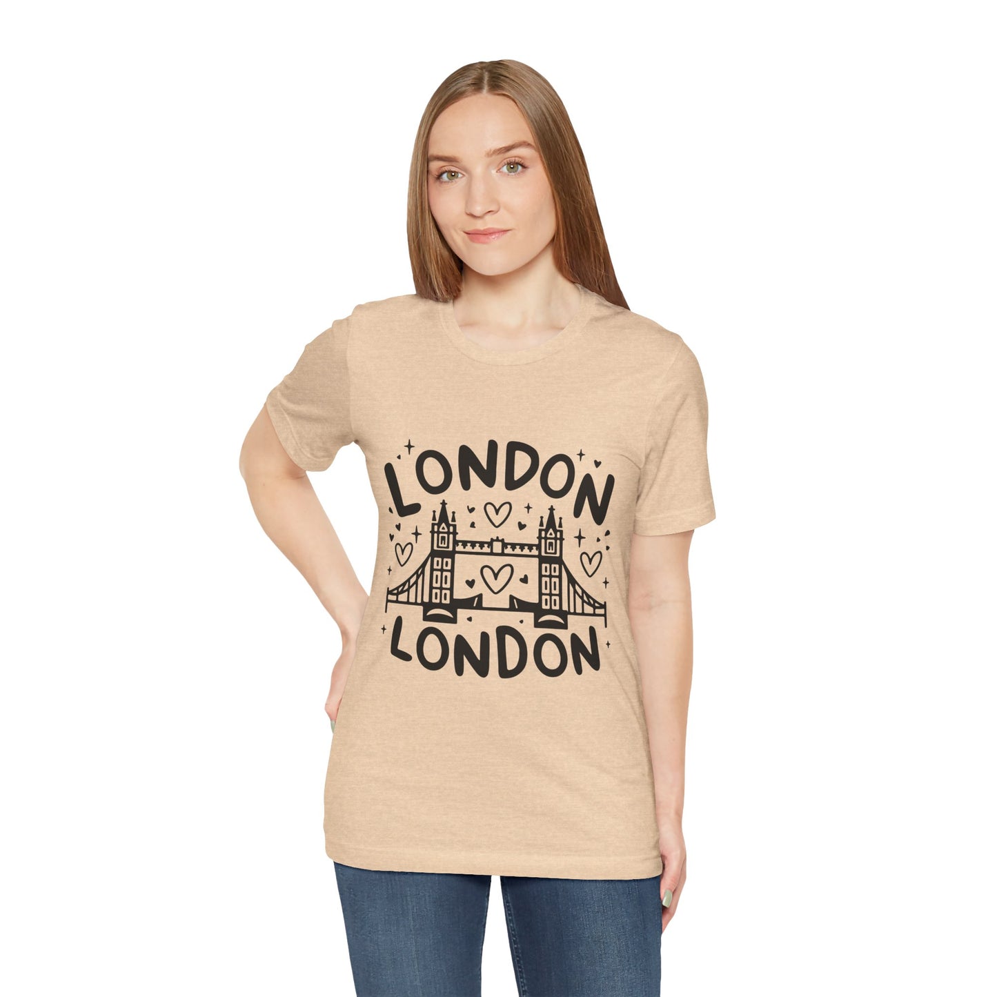 Unisex Jersey Short Sleeve Tee - Love London