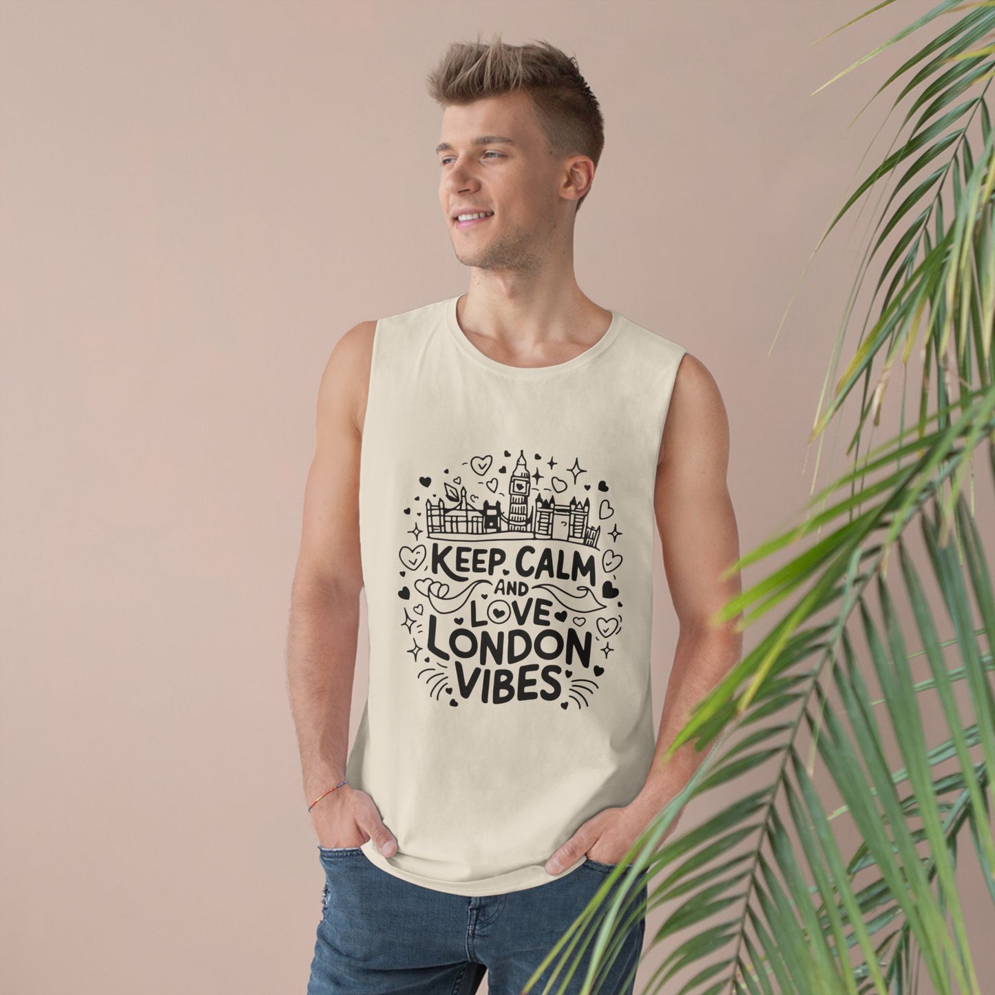 Unisex Barnard Tank - Keep calmand love London's Vibes