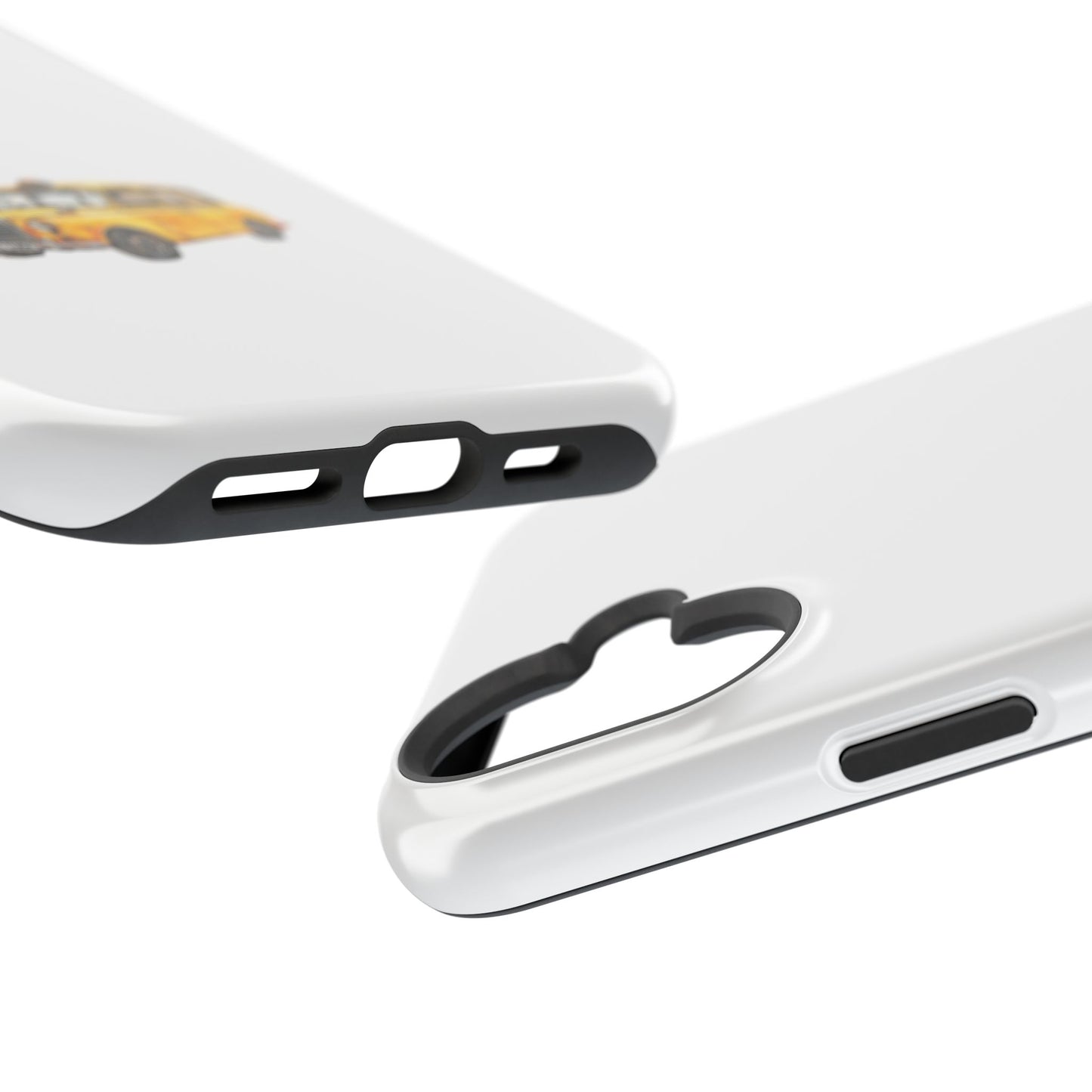 New York Taxi Magnetic Phone Case, Cute Gift for NYC Lovers, Travel Accessories, Unique Phone Cover, Durable Tough Case