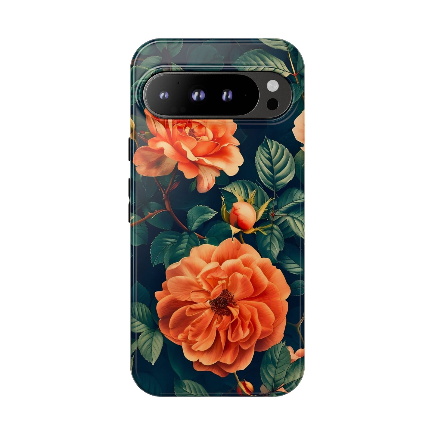 Floral Phone Case, Tough Cases for Nature Lovers, Botanical Design, Phone Protection, Gift for Her, Trending Floral Accessories