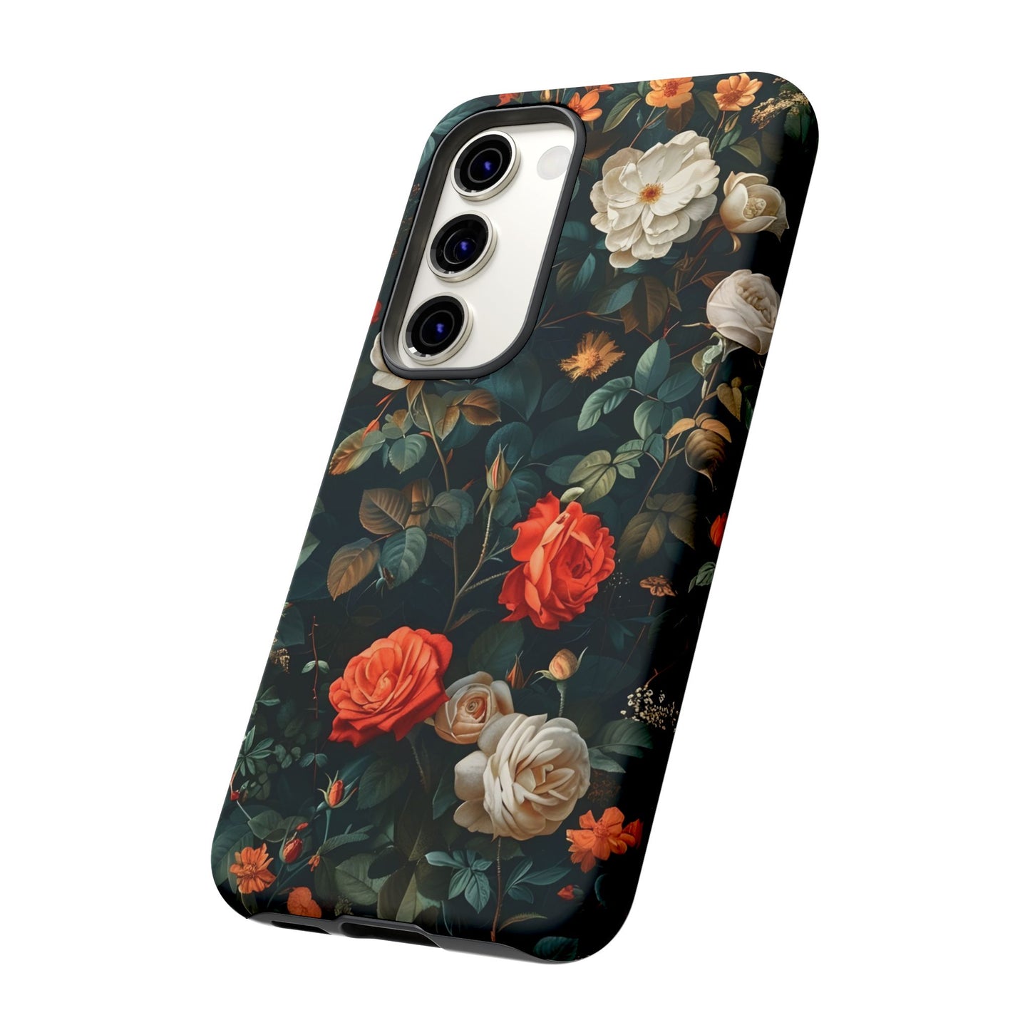 Floral Phone Case | Tough Cases with Elegant Design | Gift for Her, Mother's Day, Birthdays, Personalized, Trendy Tech Accessories
