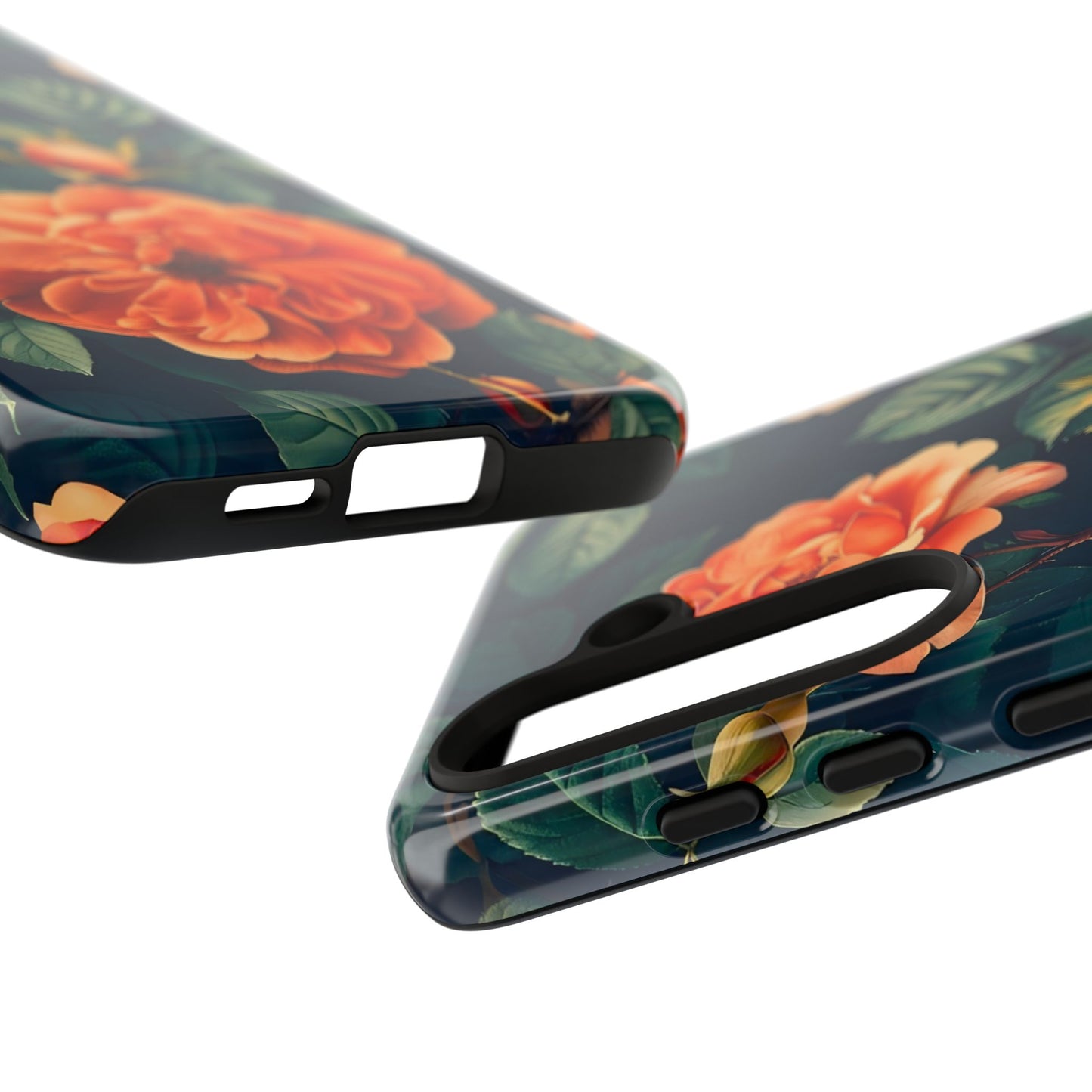 Floral Phone Case, Tough Cases for Nature Lovers, Botanical Design, Phone Protection, Gift for Her, Trending Floral Accessories