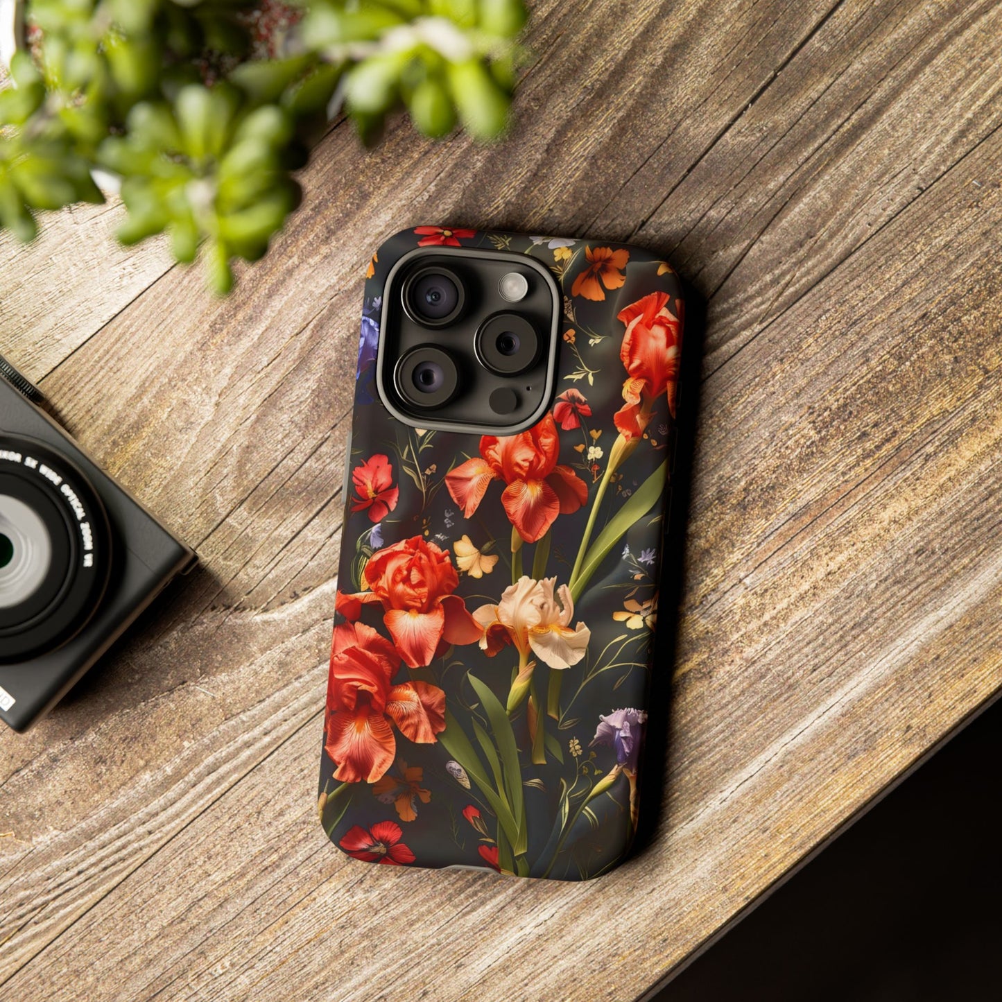 Floral Tough Case for Phone, Durable Protective Phone Cover, Gift for Flower Lovers, Phone Accessories, Spring Vibes
