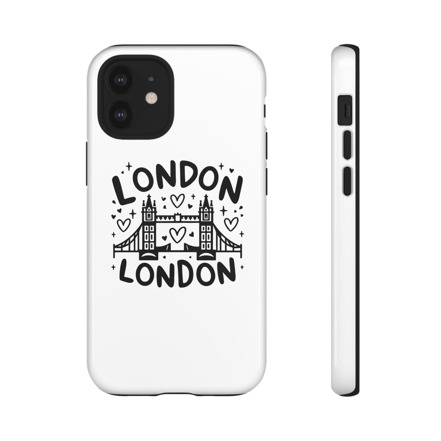 Love London Bridge Phone Case, Tough Cases for London Lovers, Cute Protection, Travel Gift, Phone Accessory, Design with Love