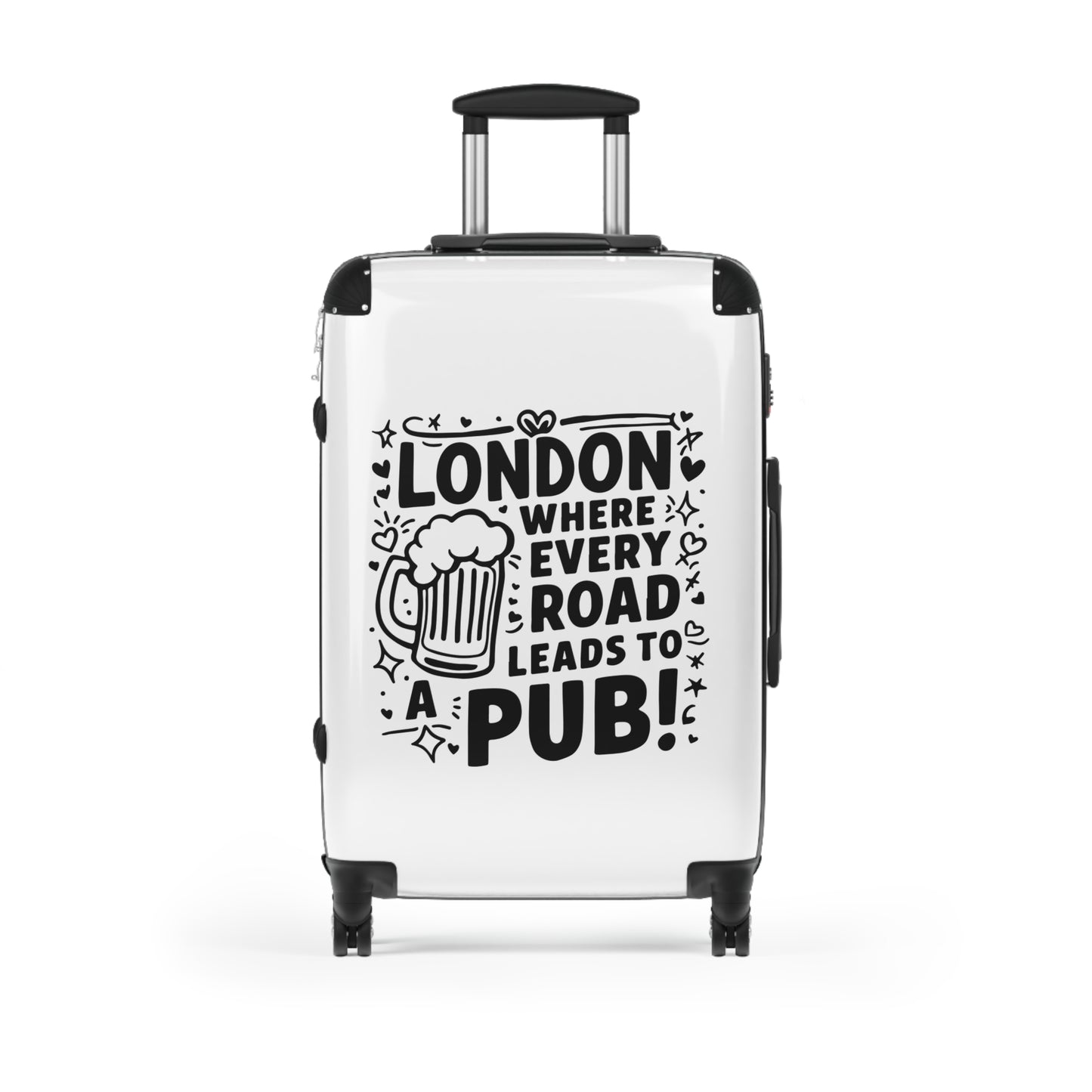 London's Pub Leading Road - Suitcase