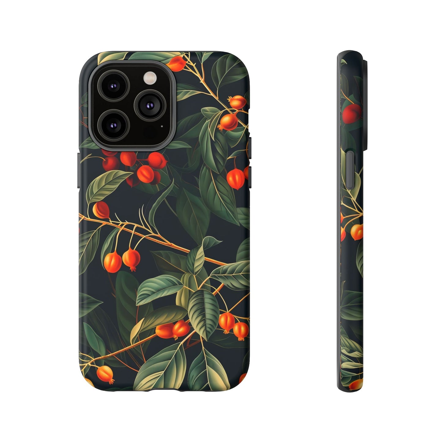 Tough Cases, Floral Phone Case, Nature-Inspired Tech, Unique Gift, Phone Accessory, Botanical Design, Fall Vibes