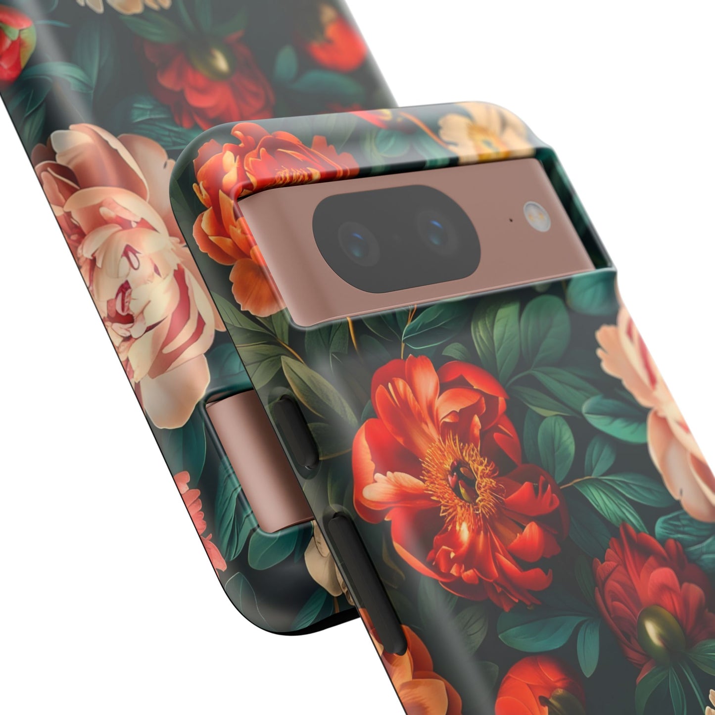 Floral Phone Case - Tough Cases, Vibrant Protection, Gift for Her, Cute Floral Design, Trendy Accessory, Perfect for Spring