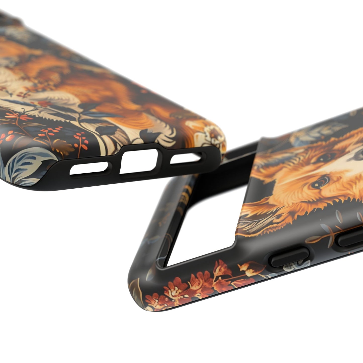 Corgi Floral Phone Case - Tough Cases for Dog Lovers, Cute Pet Accessories, Gift for Dog Owners, Floral Design, Personalized Tech Cover