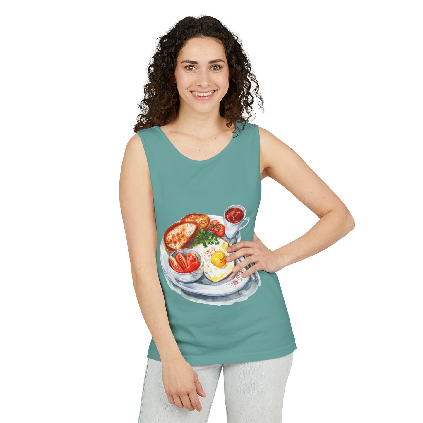 Unisex Garment-Dyed Tank Top - British Royal Food Heritage