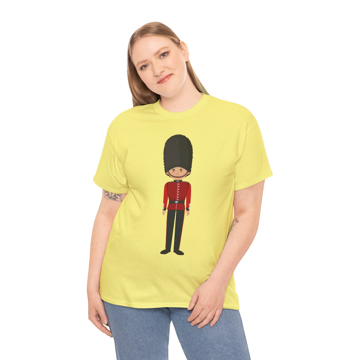 Unisex Heavy Cotton Tee - A Legacy in Red - Cornwall’s Army Museum