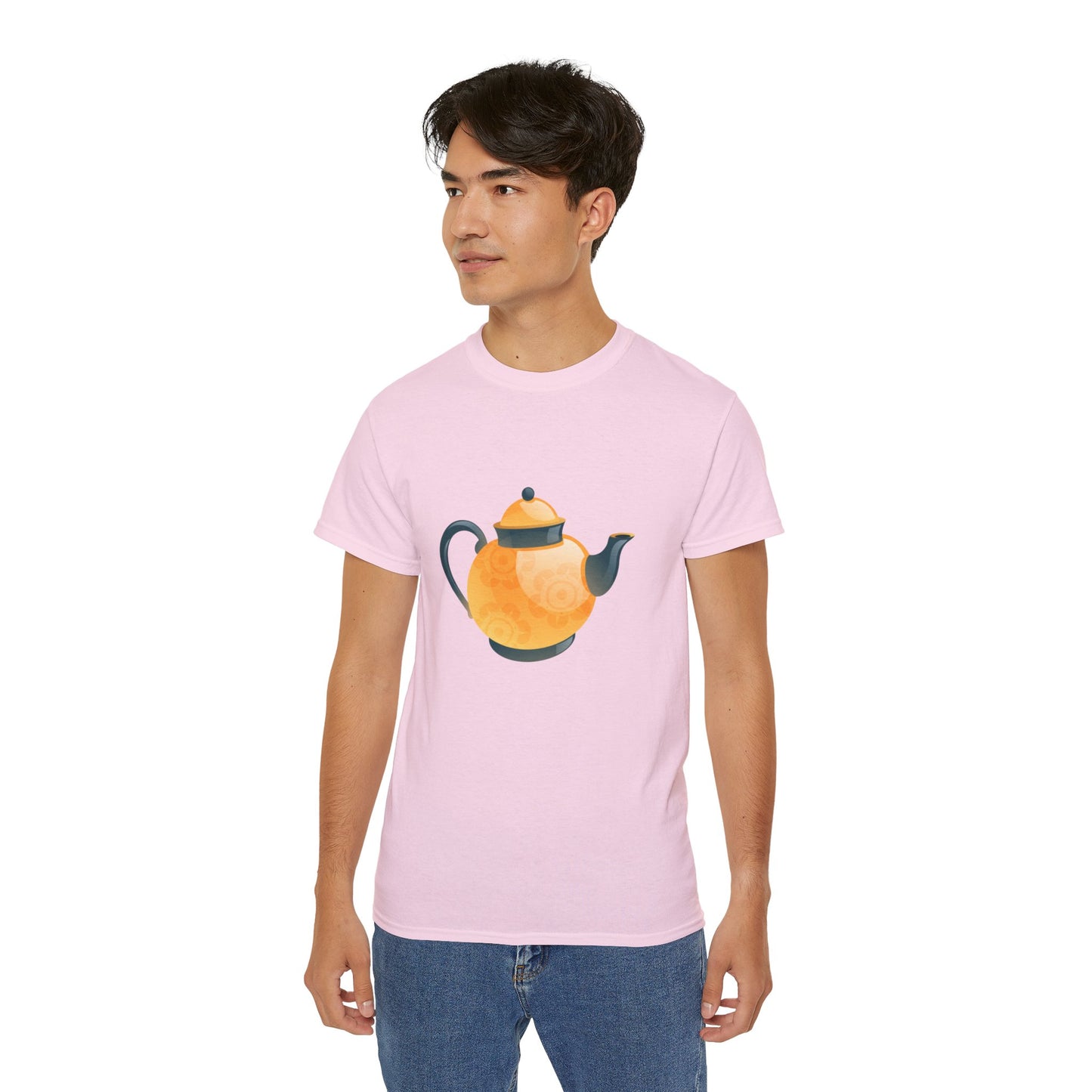 Unisex Ultra Cotton Tee - Breathable Classic British Tea Kettle