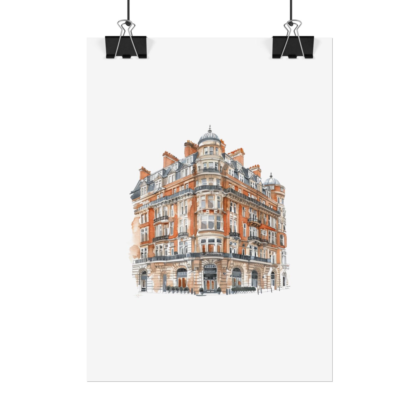 Elegant Architectural Rolled Posters, Art Prints for Home Decor, Gift for Housewarming, Wall Art for Living Room, Unique Art Decor
