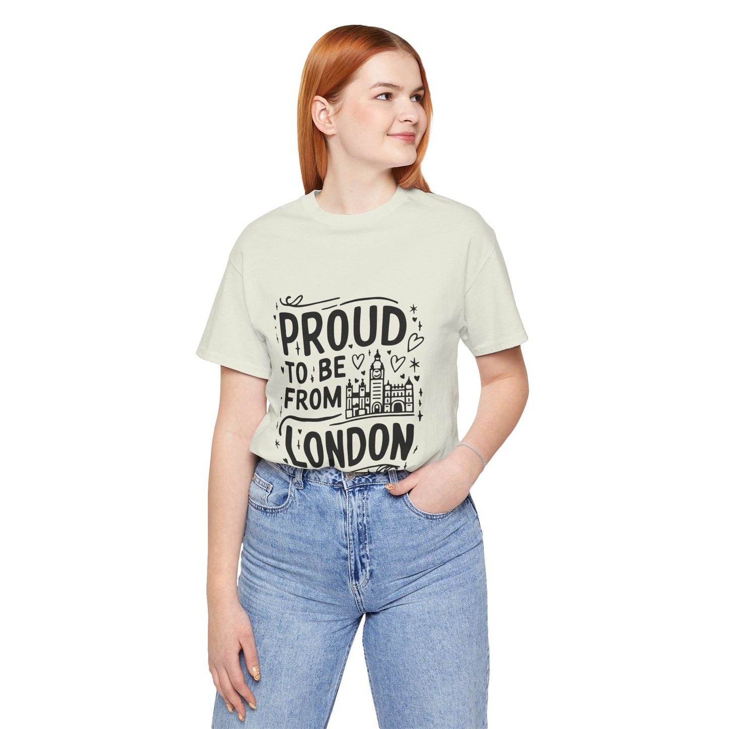 Unisex Jersey Short Sleeve Tee - Proud to be from London