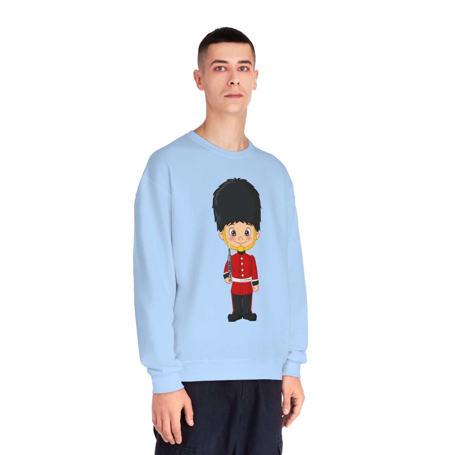 Unisex NuBlend® Crewneck Sweatshirt - British Soldier - Classic Military Honorable
